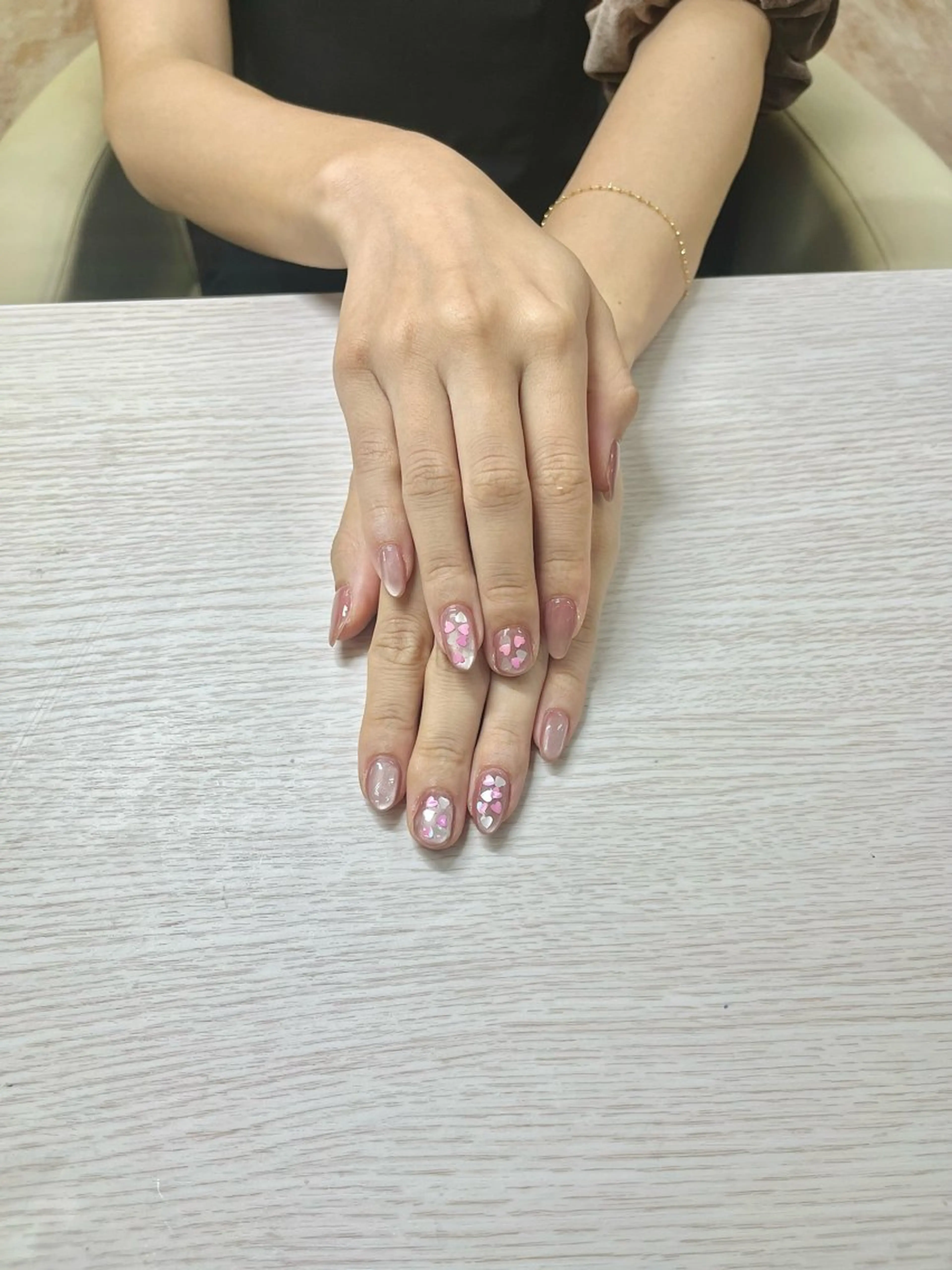 ネイル ジェルネイル マグネットネイル TRU きゃんのネイルデザイン