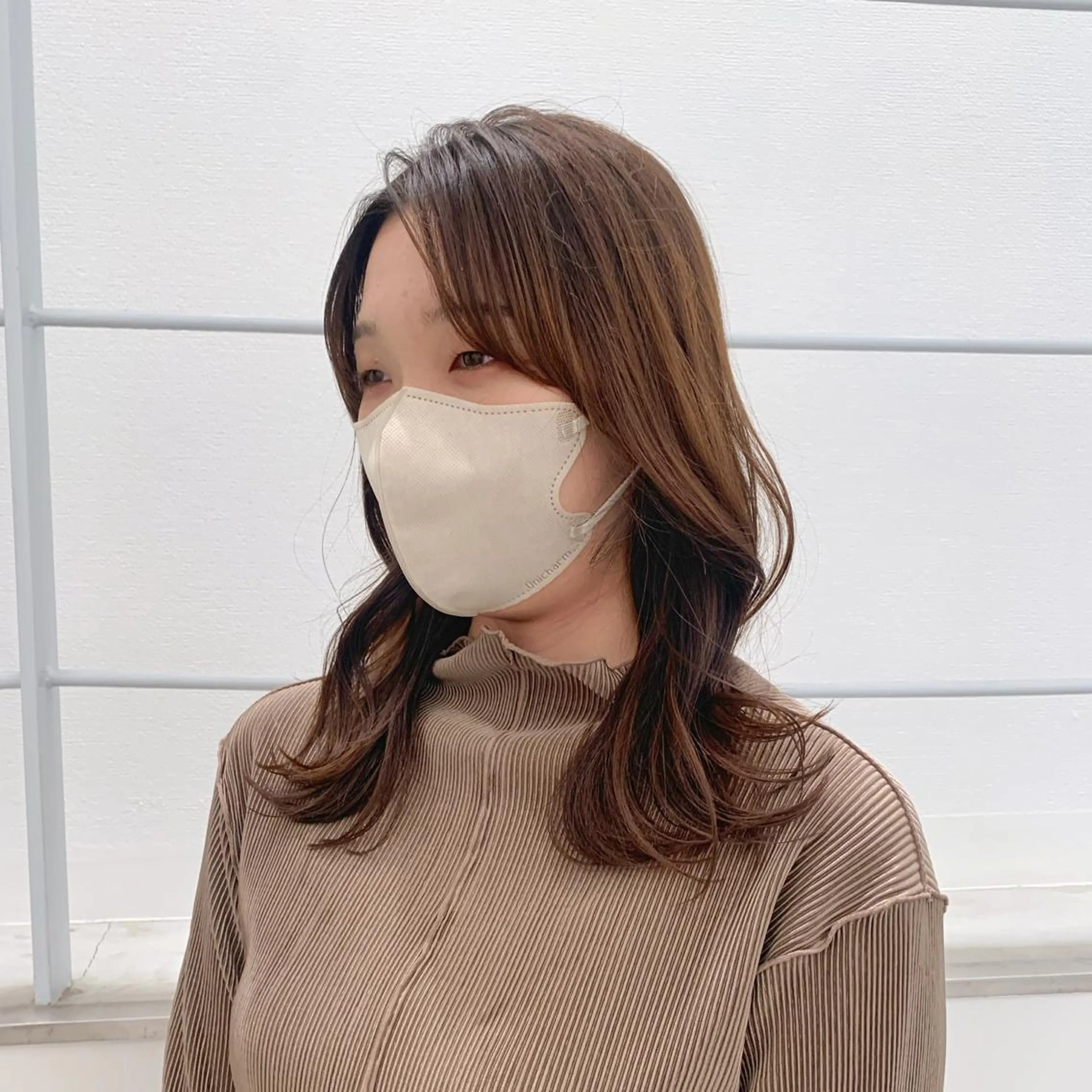 セミロング aoi /パーマ /まるみショートのヘアスタイル