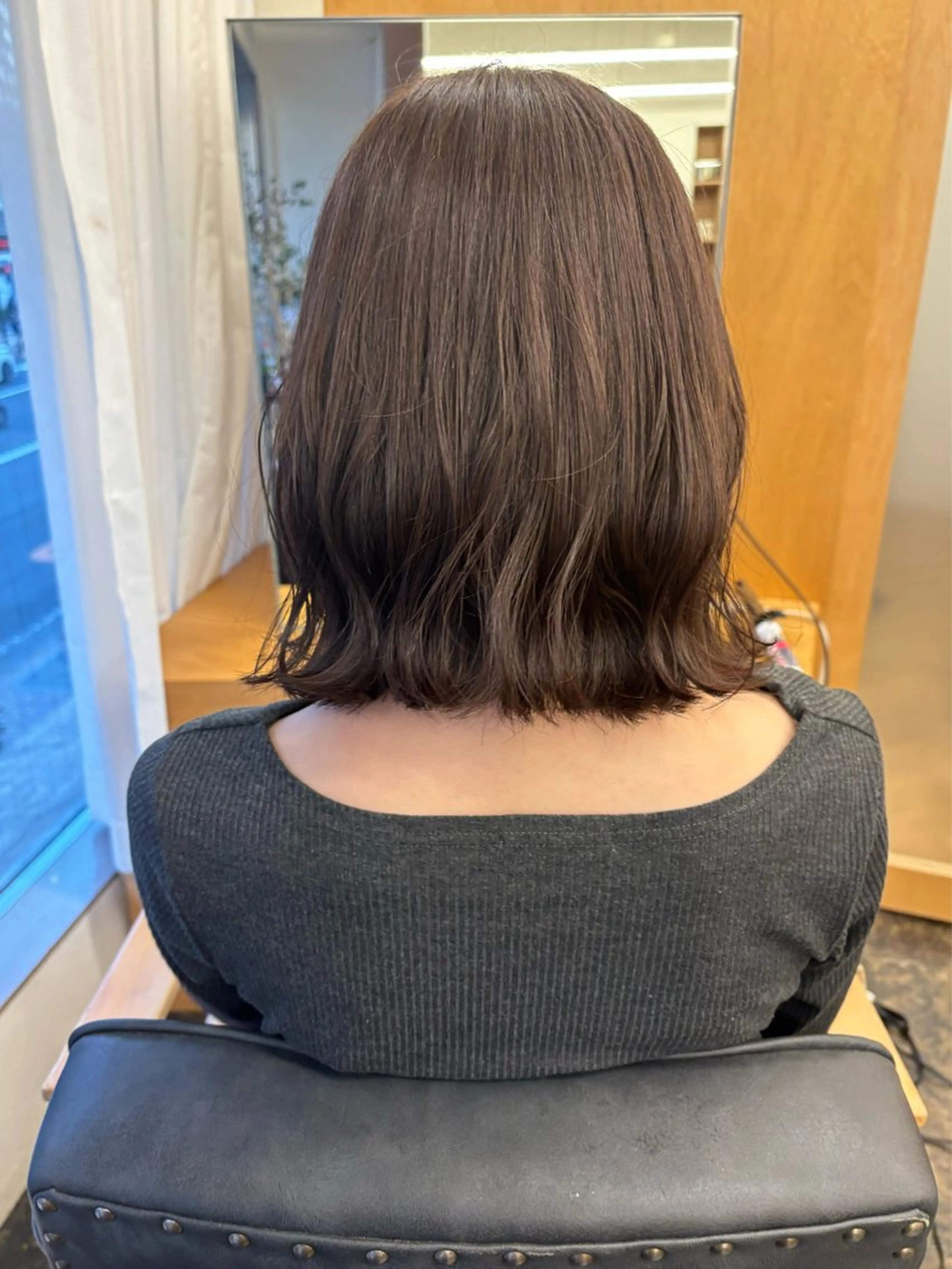 ミディアム カラー 透明感カラー グレージュ ラベンダーカラー ラベンダーグレージュ ラベンダーグレー カット ヘアカラー 美空🐇 レイヤー / 透明感カラー🩰のヘアスタイル