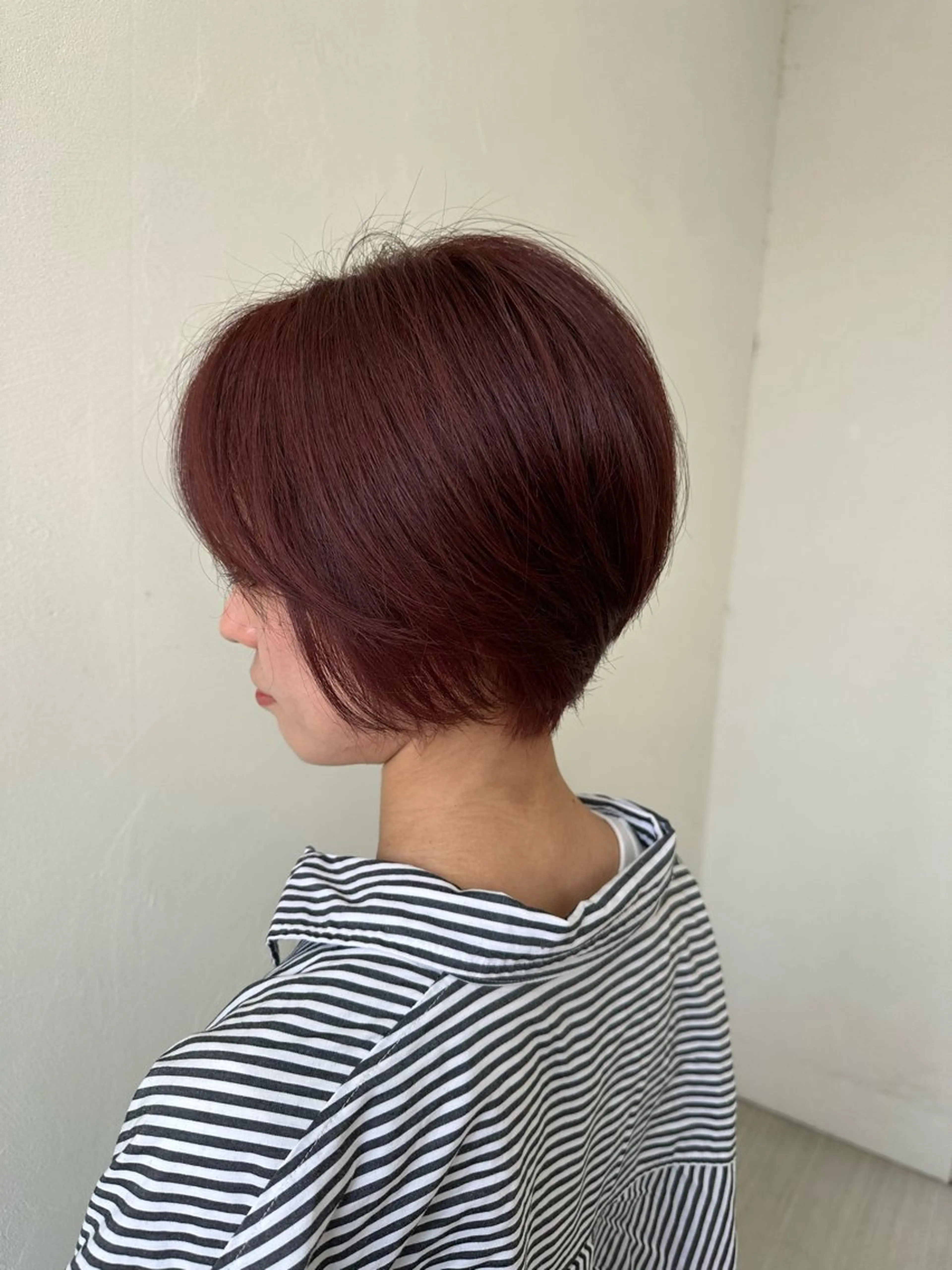 カラー 藤田 華奏のヘアスタイル