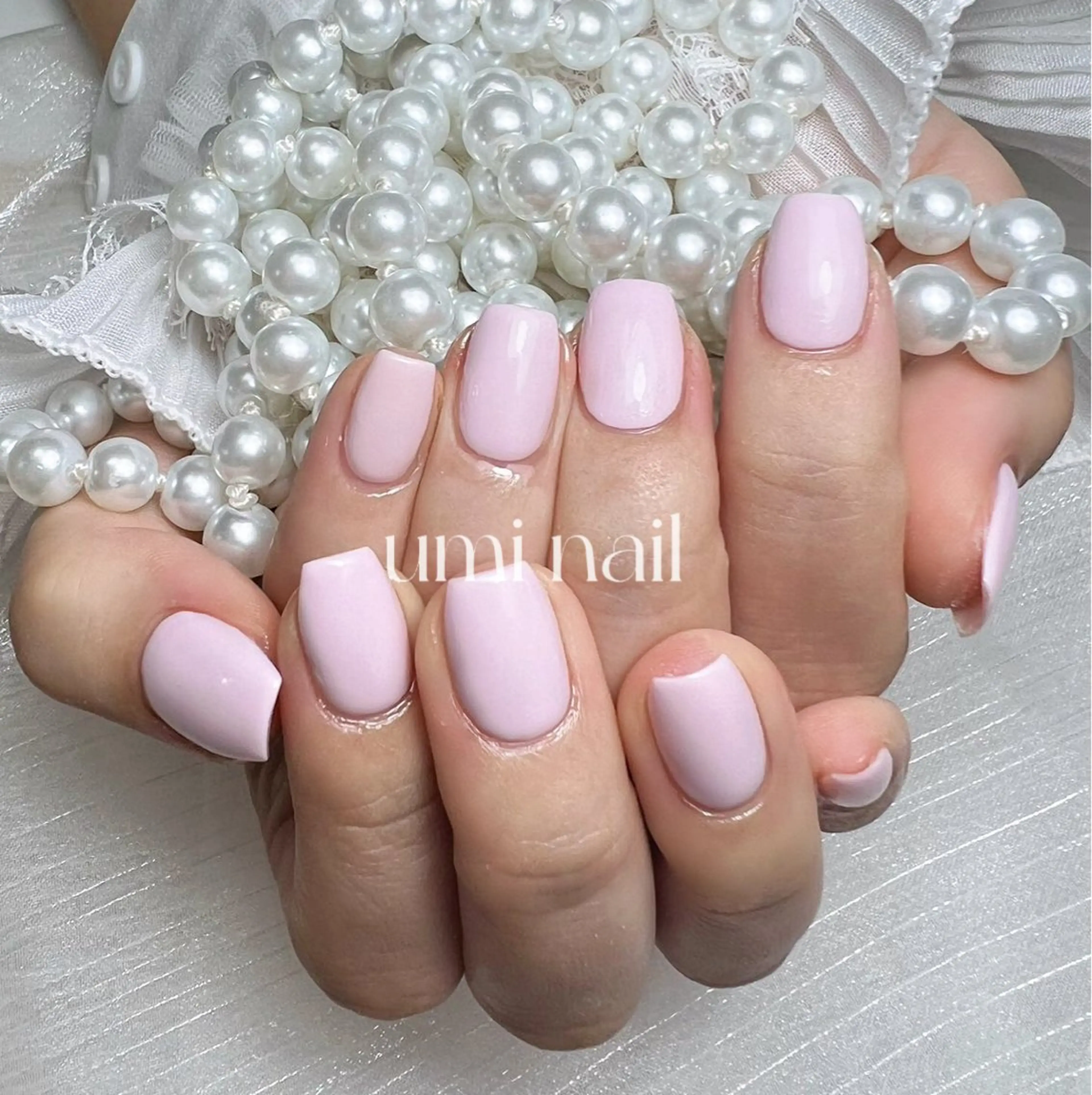 ネイル アートネイル フレンチネイル ジェルネイル グラデーション ミラーネイル ハンドネイル ハンドケア LUXE NAIL SALONのネイルデザイン
