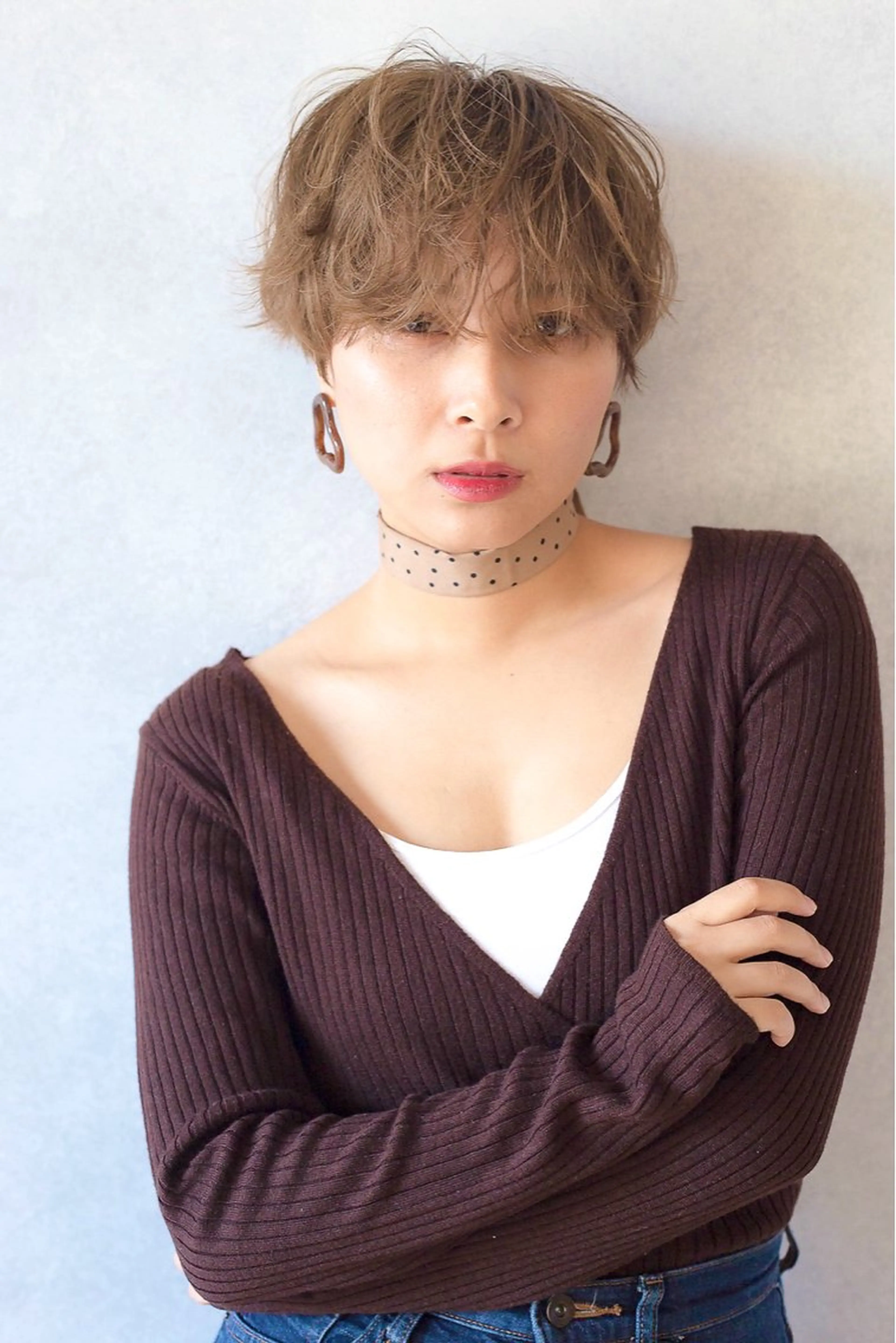 ショート 片山 森尊のヘアスタイル