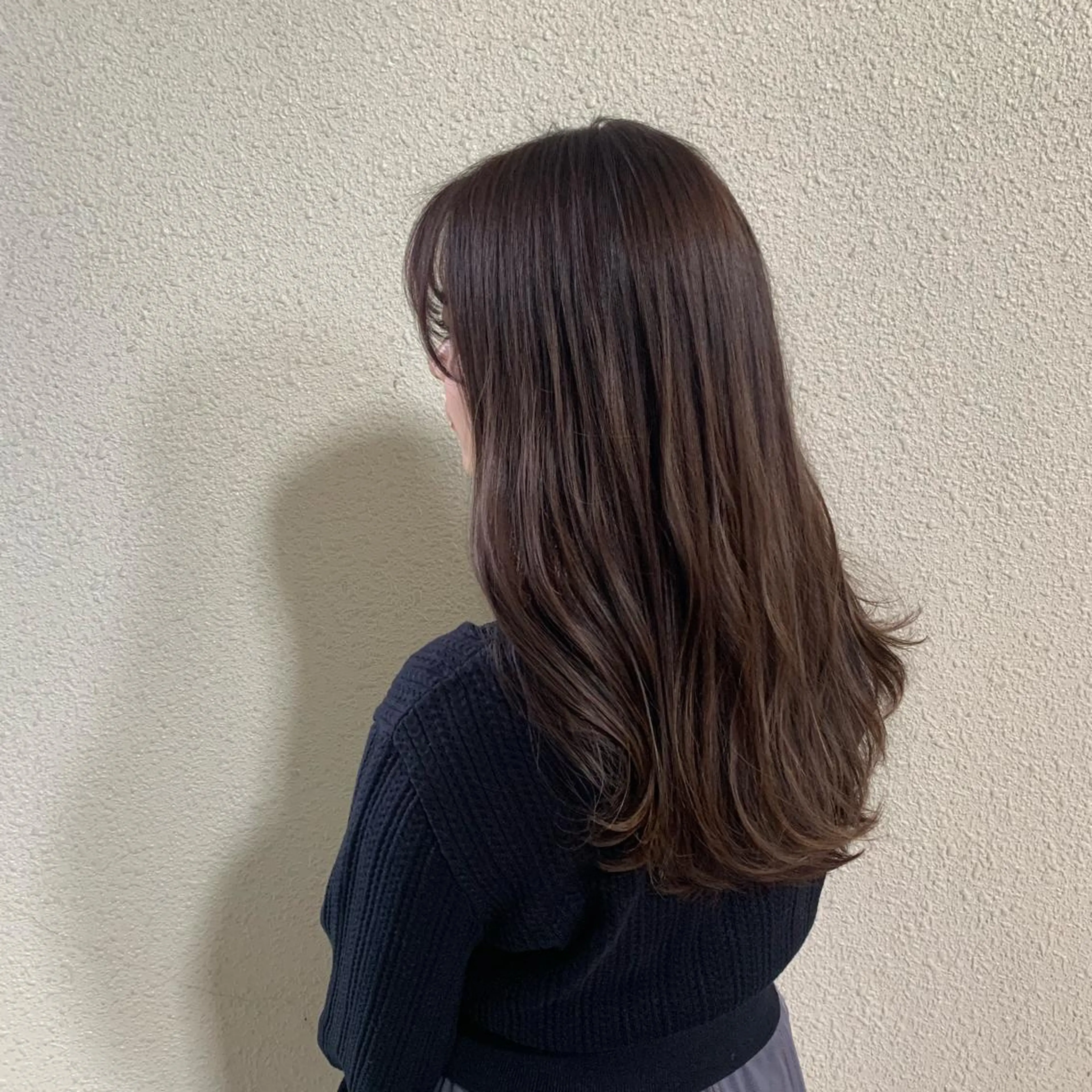 ロング カラー ベージュカラー ココアベージュ 韓国風ヘア オルチャンヘア 韓国×巻ける髪質改善 💍maki💍のヘアスタイル