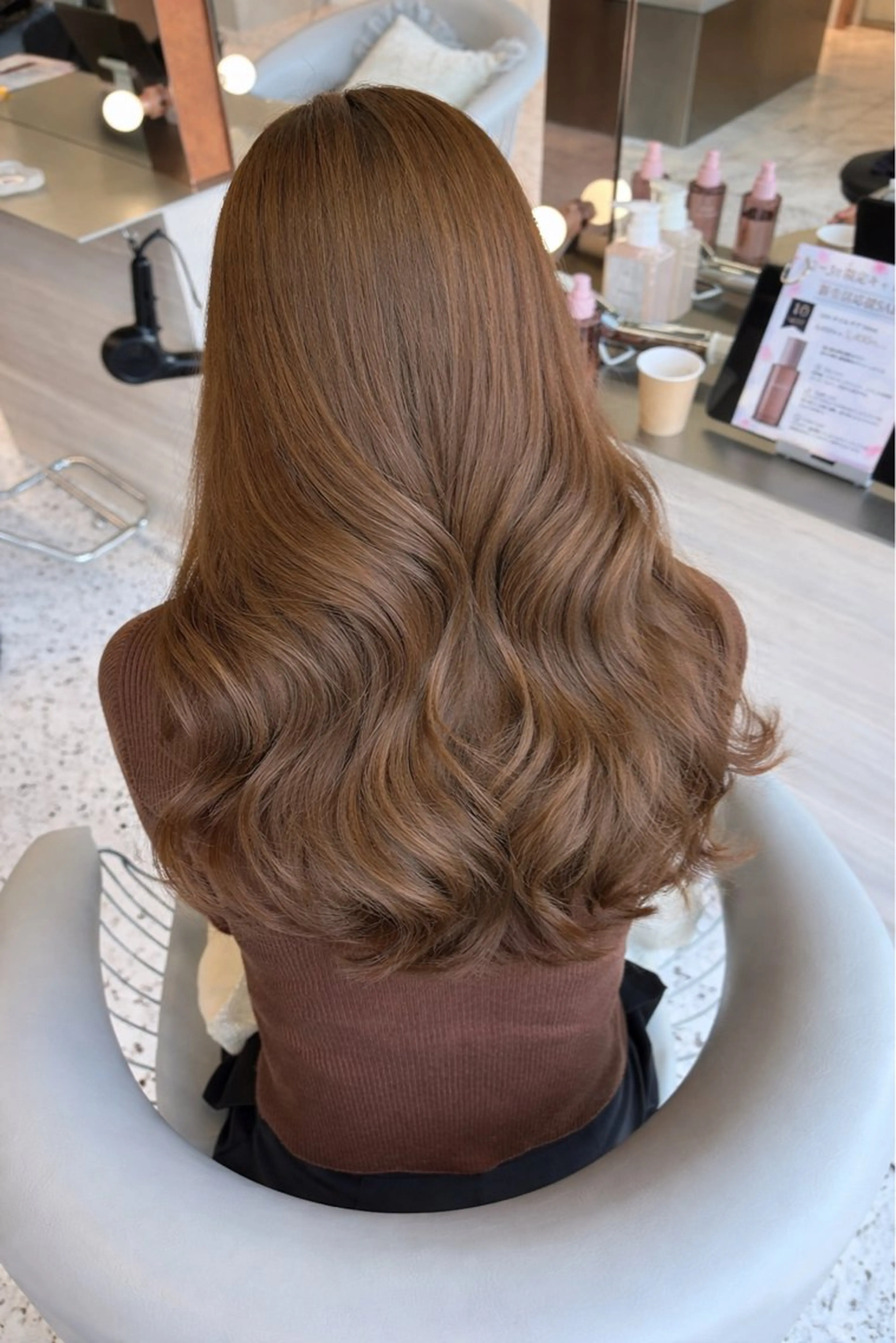 ロング カット ヘアカラー トリートメント 似合わせレイヤー |minamiのヘアスタイル