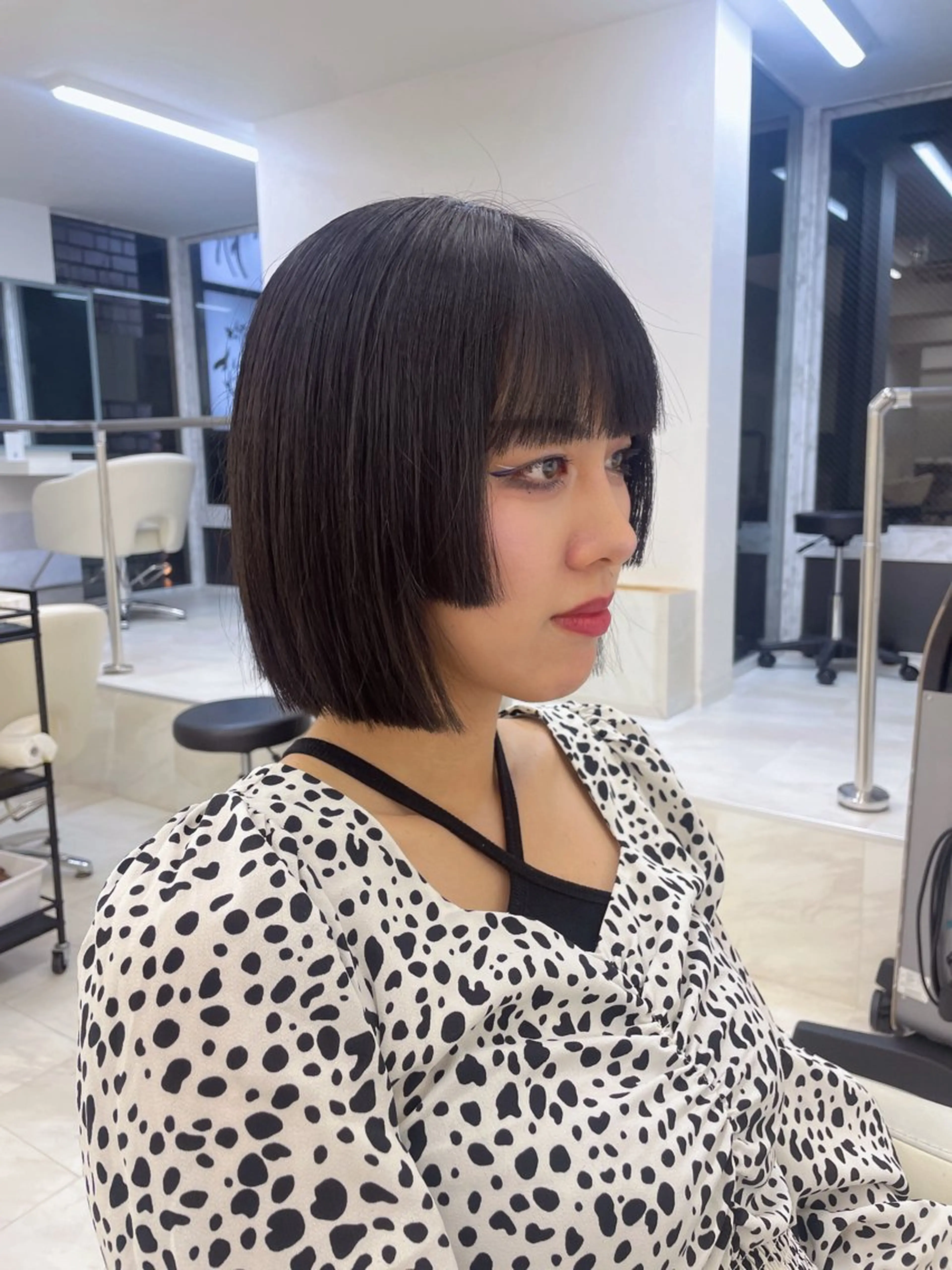 ミディアム 声優オタク美容師🎀 𝑹𝑰𝑵𝑶𝑵のヘアスタイル