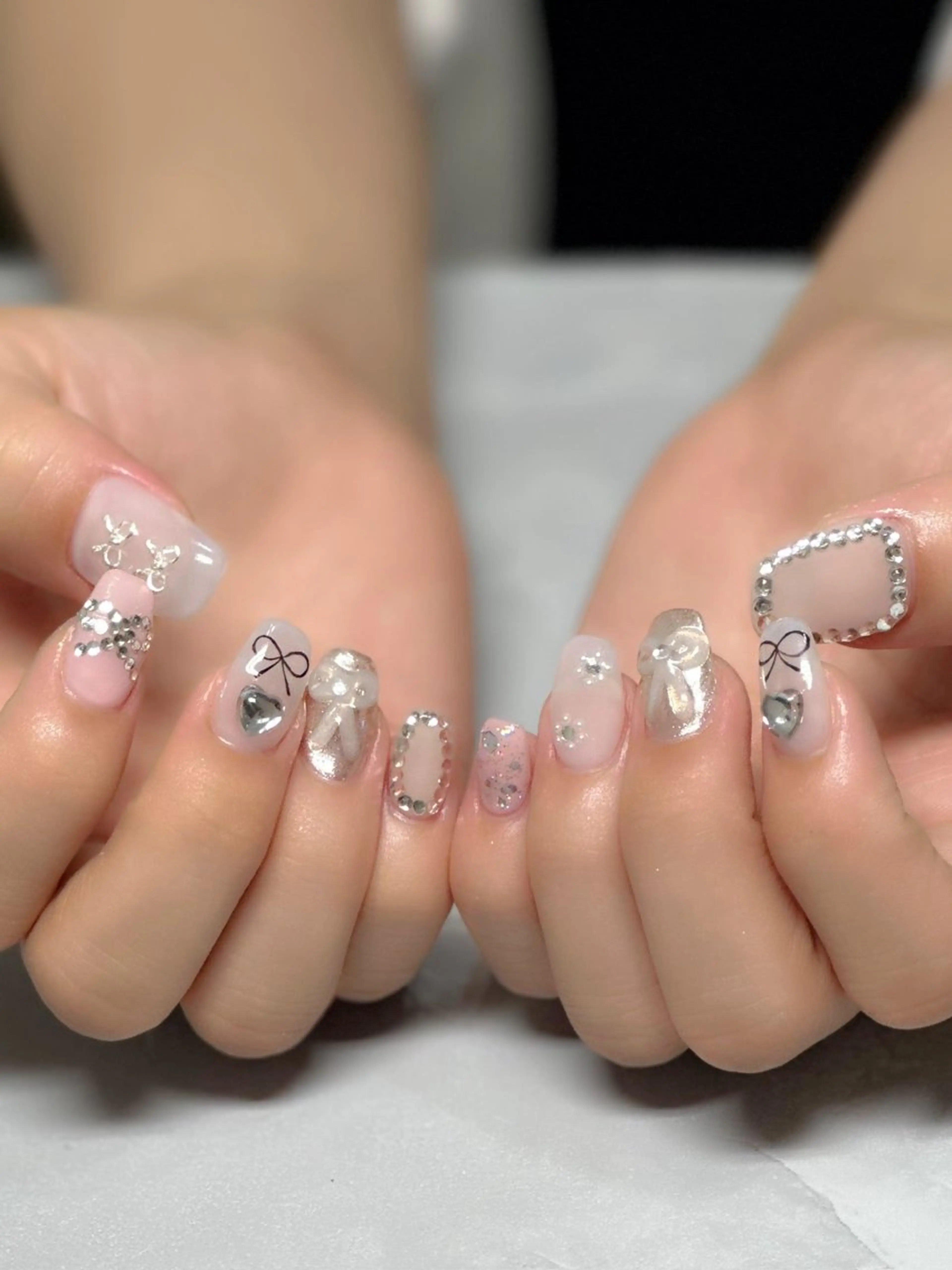 ネイル アートネイル 持ち込み nyasu nailのネイルデザイン