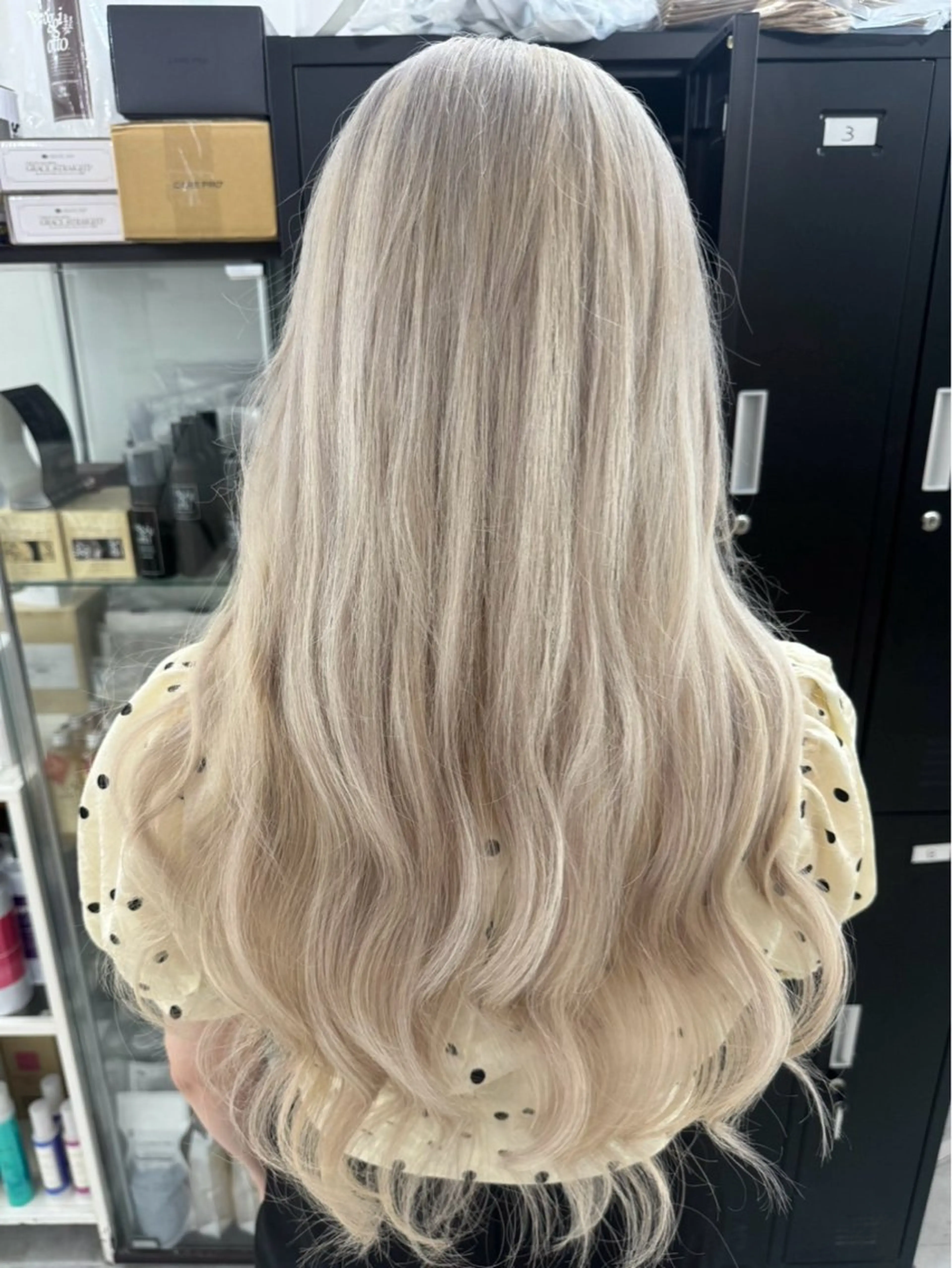 セミロング ヘアカラー トリートメント 田中 翔覇のヘアスタイル