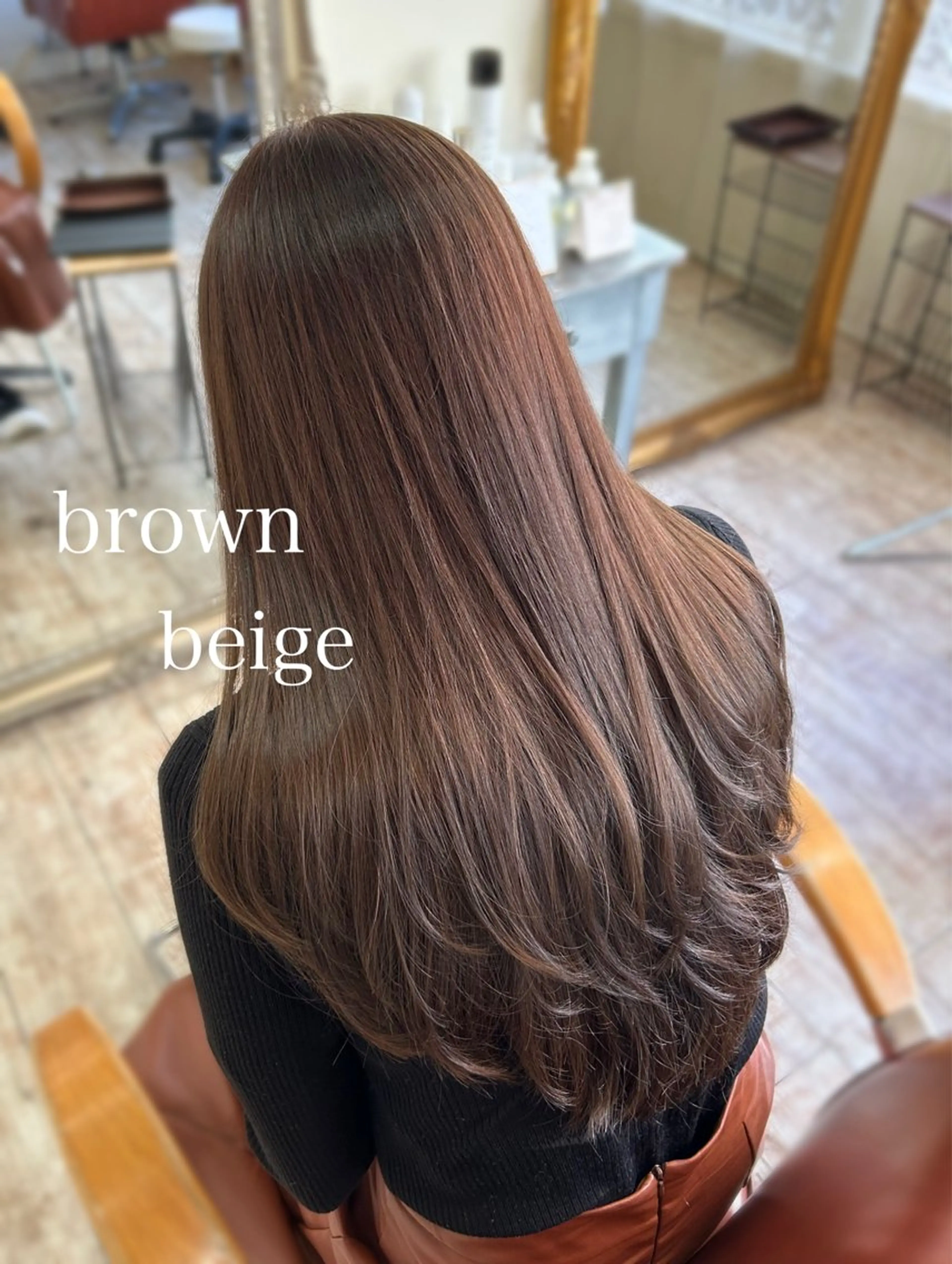 ロング カット ヘアカラー トリートメント hair CREER所属・【艶ヘア】 どうまえのヘアスタイル