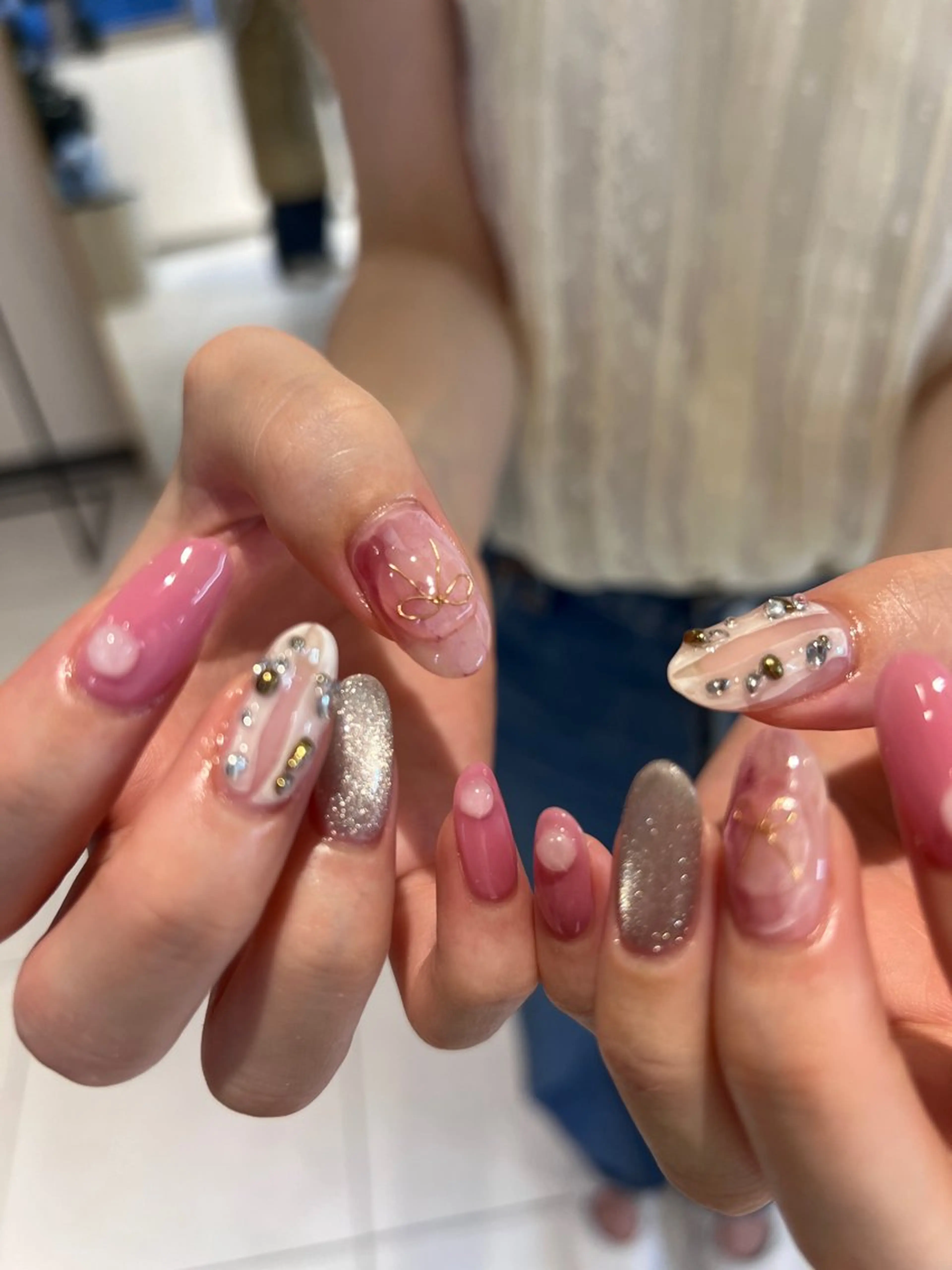 ネイル ハンドネイル 深田 美雪のネイルデザイン