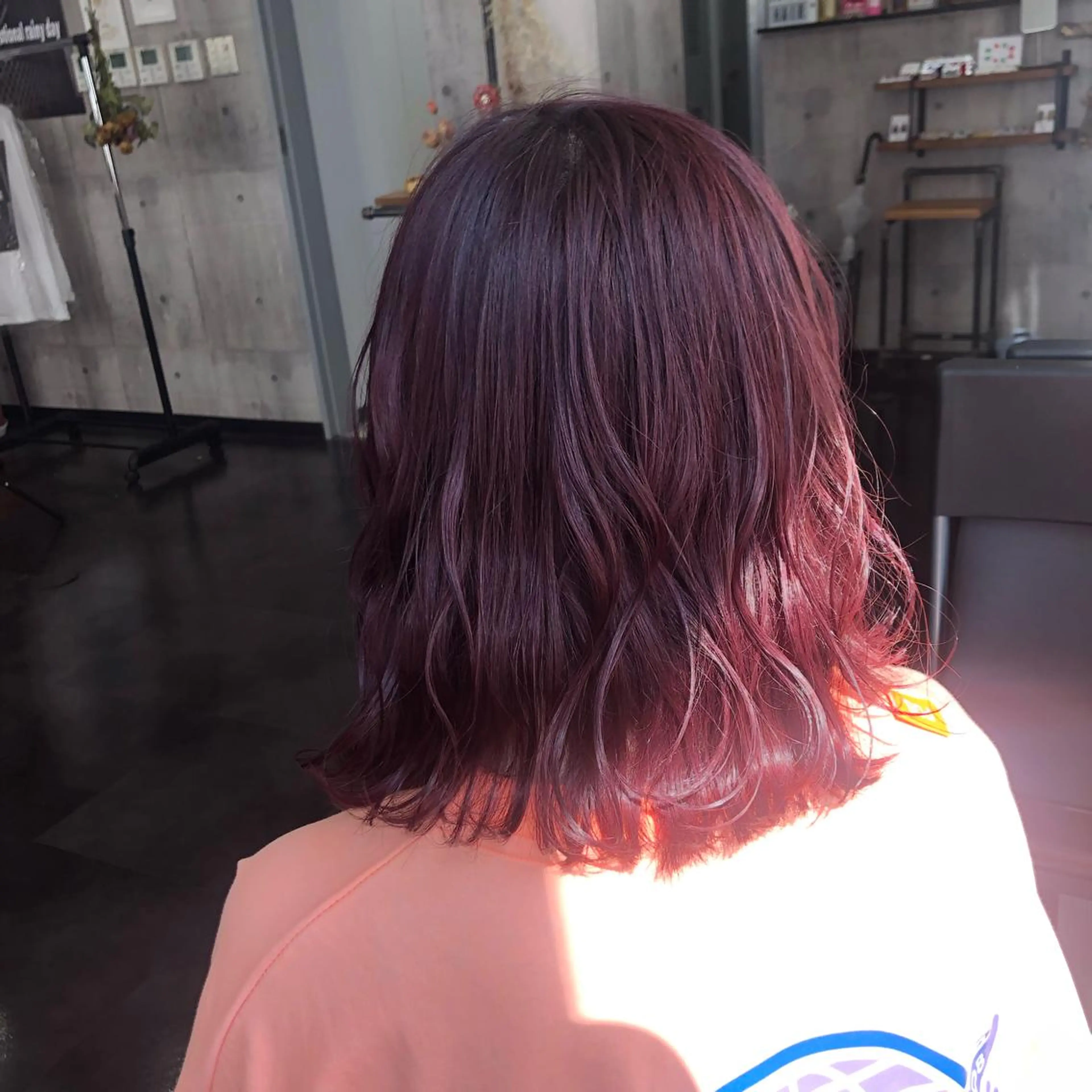 ミディアム カラー SOY-KUFU高田馬場所属・似合わせ💓艶髪💓 暖色💗加藤あゆみのヘアスタイル