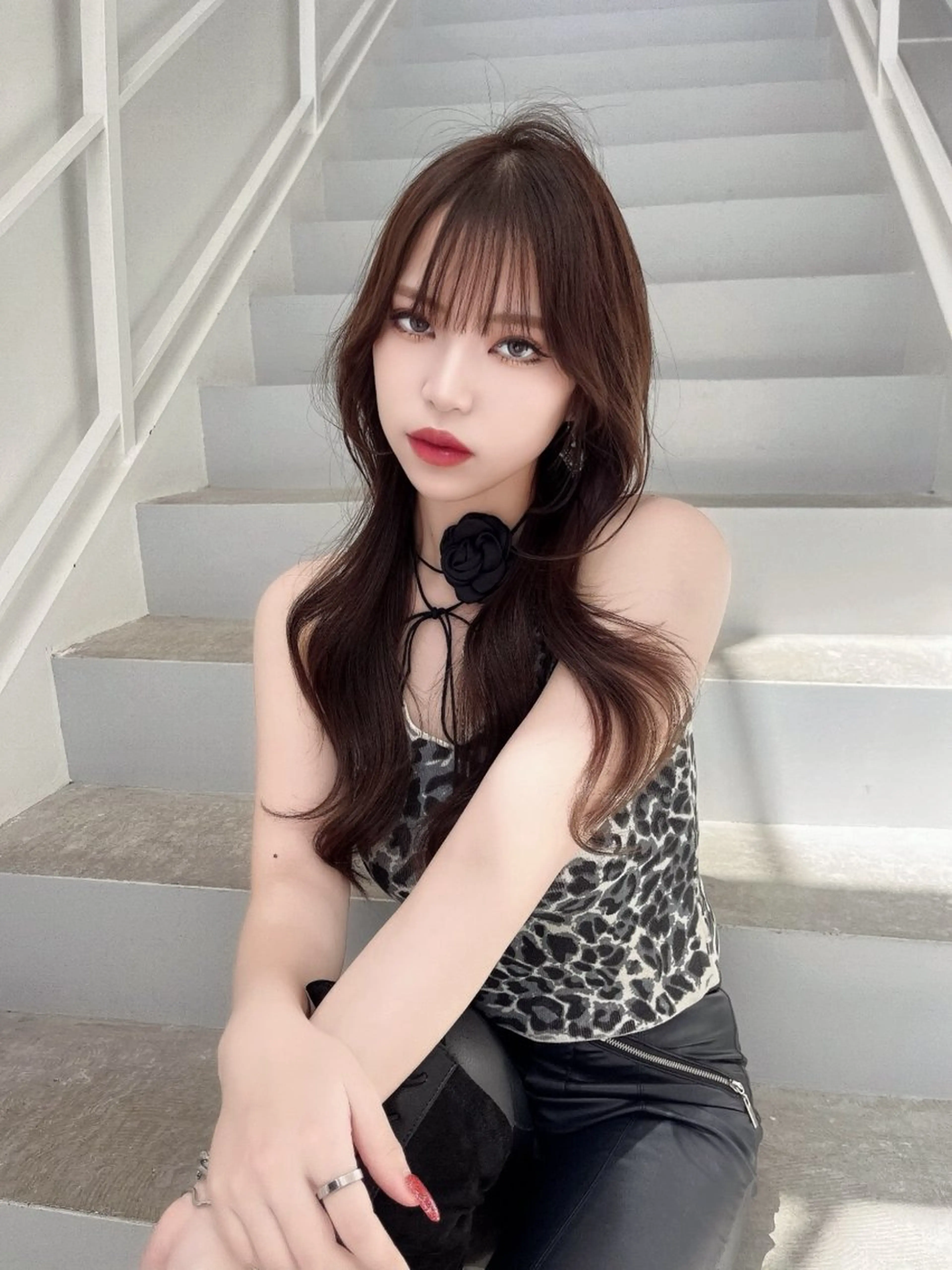 ロング カラー 韓国ヘア/髪質改善 TAKAHIROのヘアスタイル