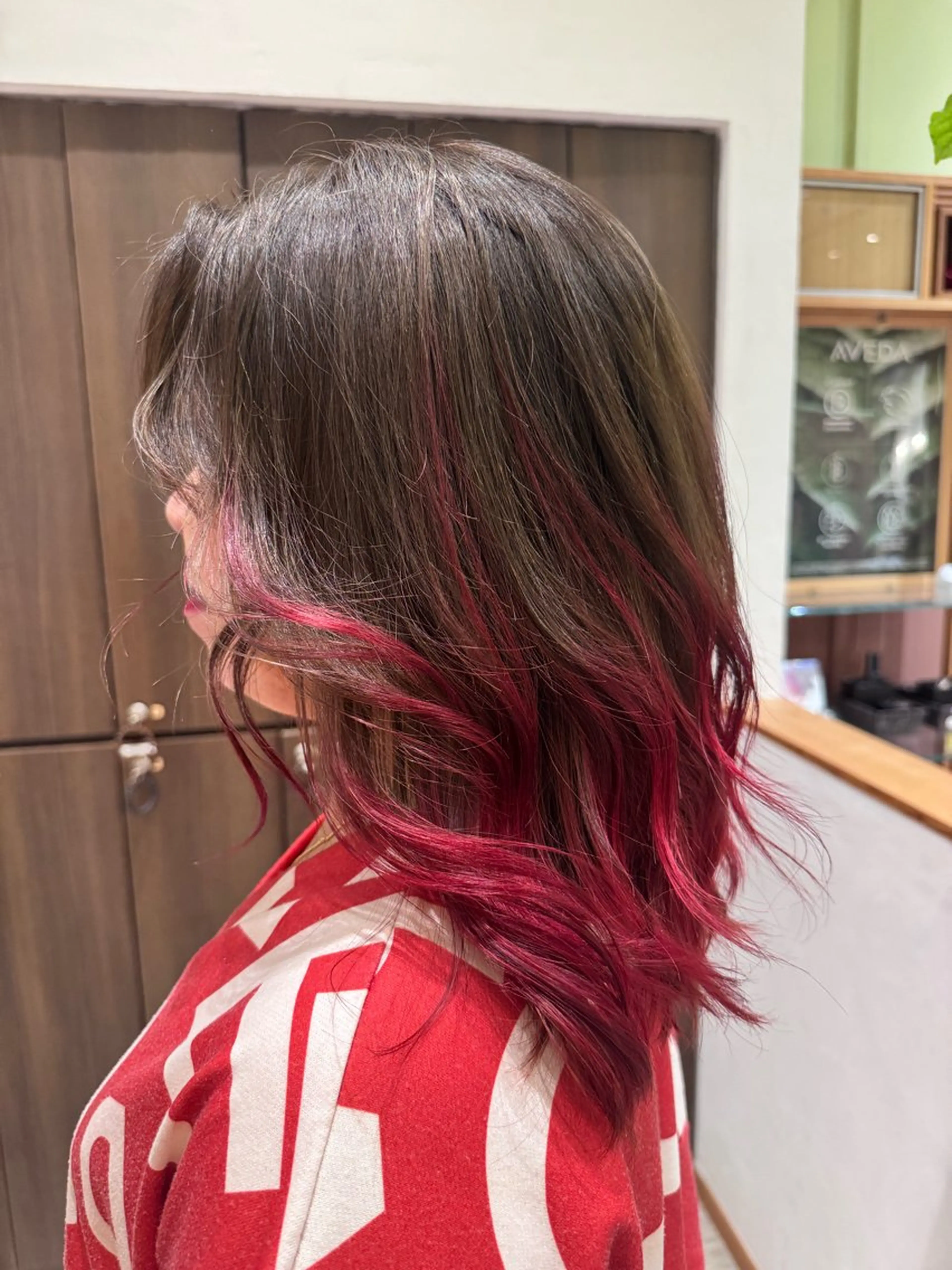 セミロング カラー 🌻井上 マリー🌻のヘアスタイル