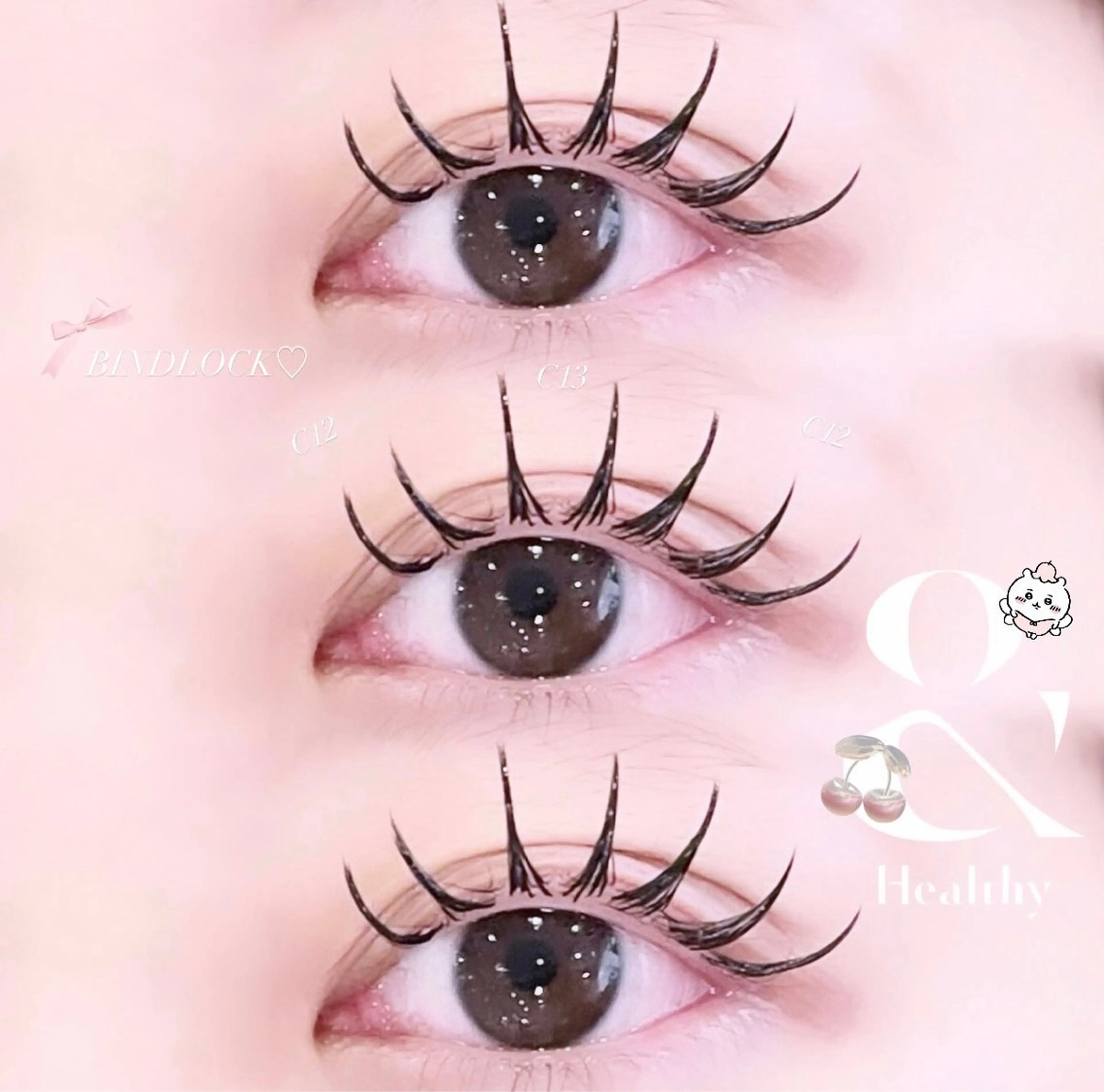 マツエク・マツパ バインドロック 束感まつ毛 ナチュラル マツエク 🎀millie ainee♡田畑🎀のマツエク・マツパデザイン