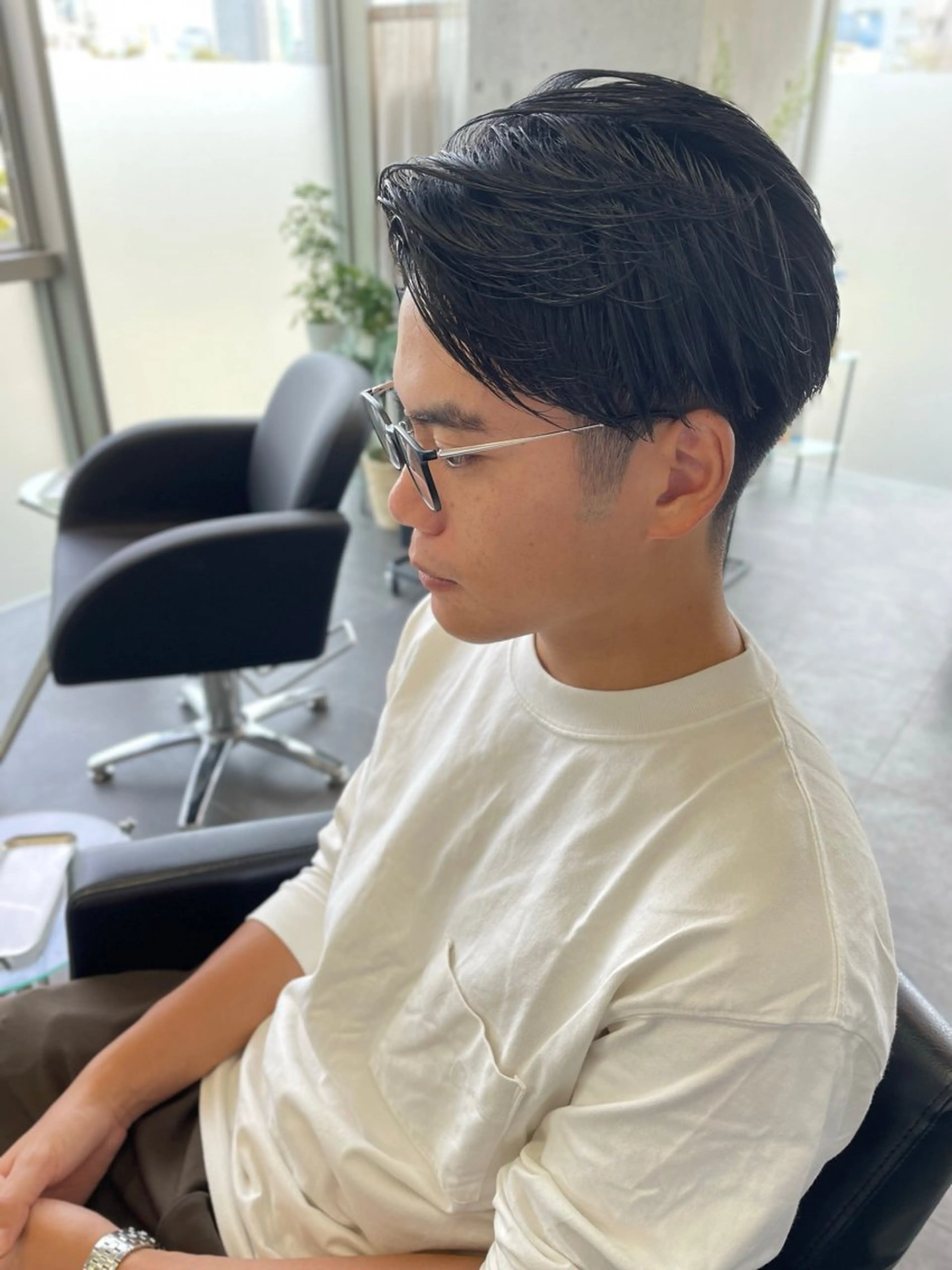 メンズ YinYang所属・川﨑 章弘のヘアスタイル