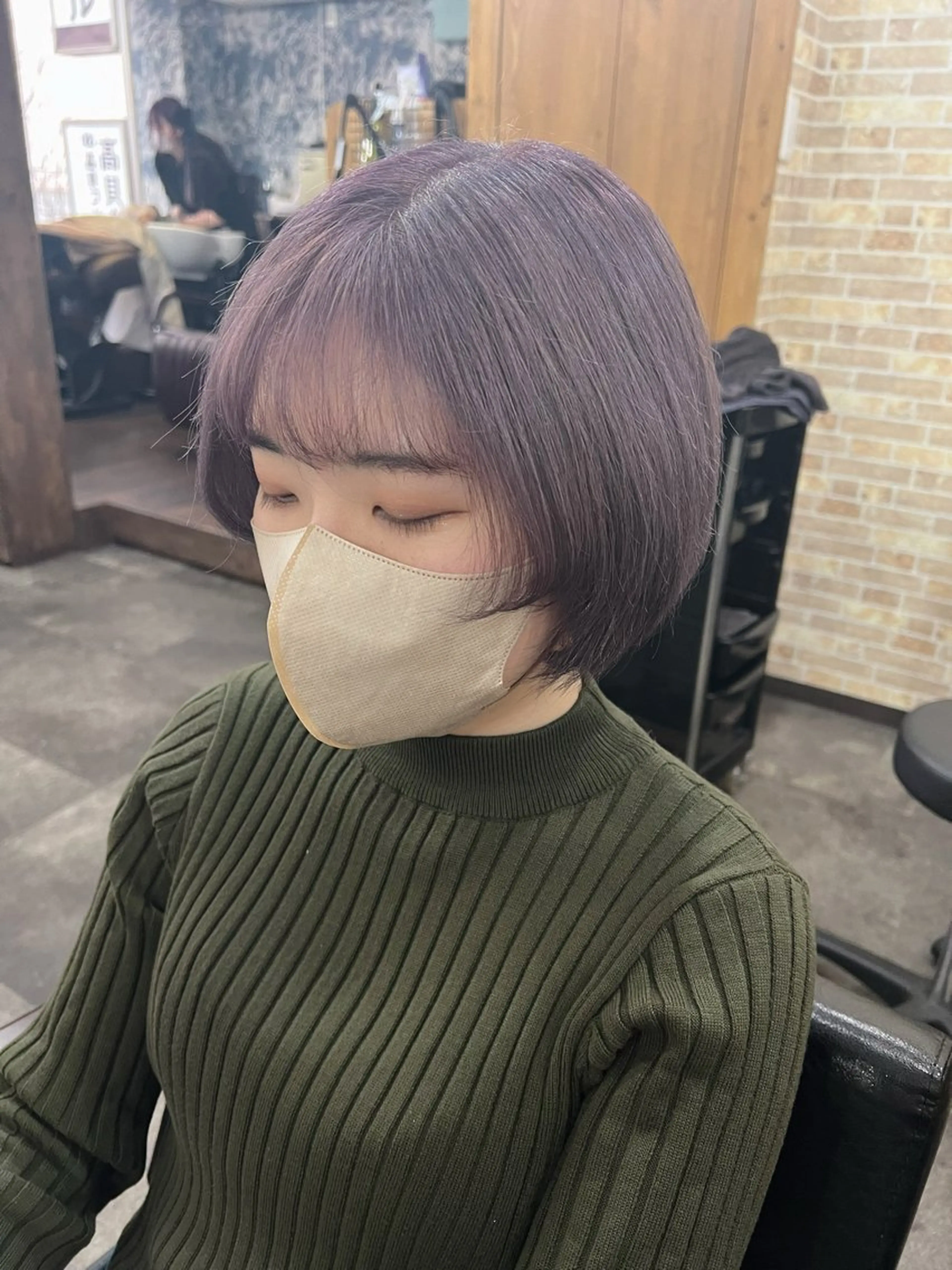 ショート カラー ヘアカラー トリートメント 上質髪🪐 AIRI🪷‧₊˚のヘアスタイル