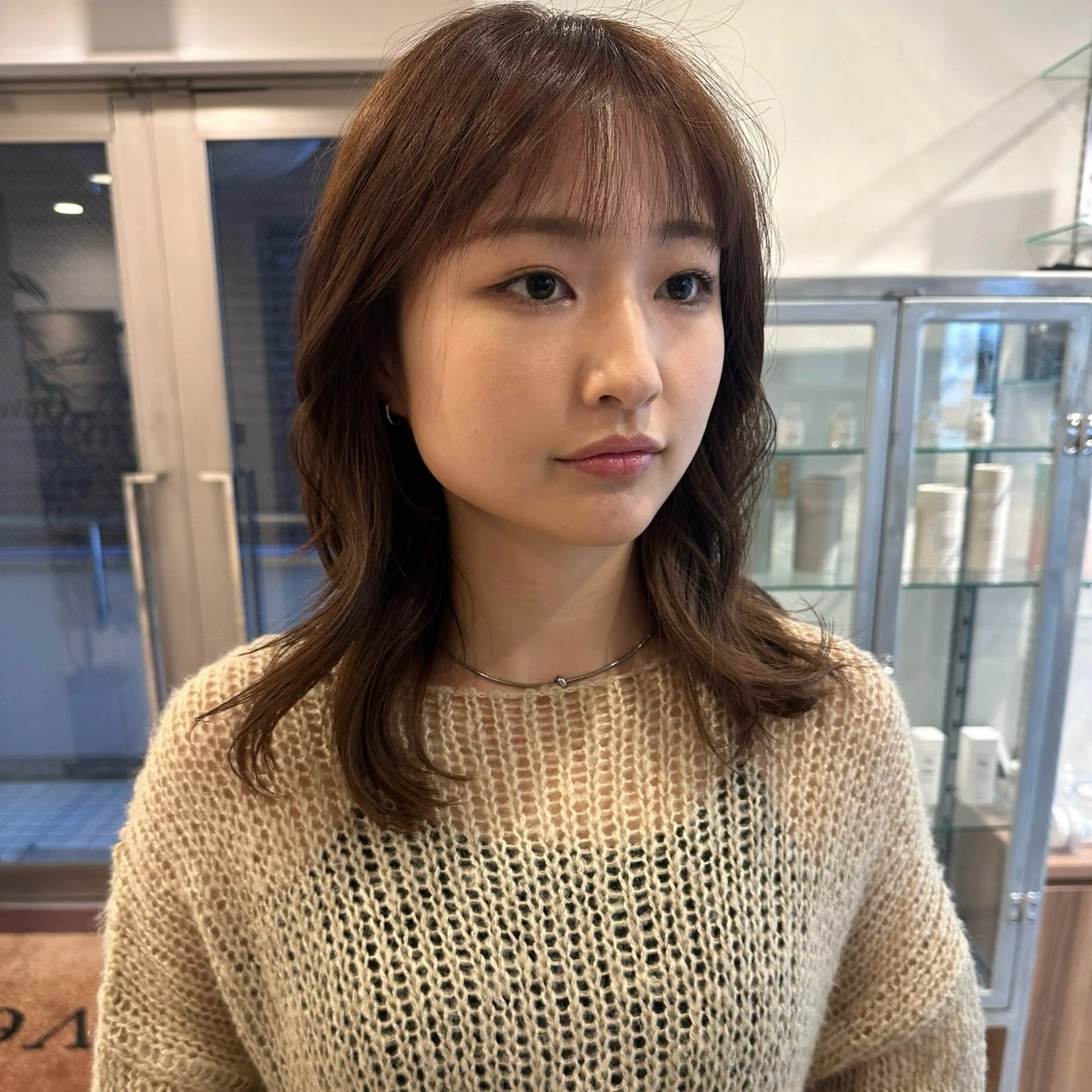 ミディアム カラー lelu所属・lelu / 佐々木のヘアスタイル