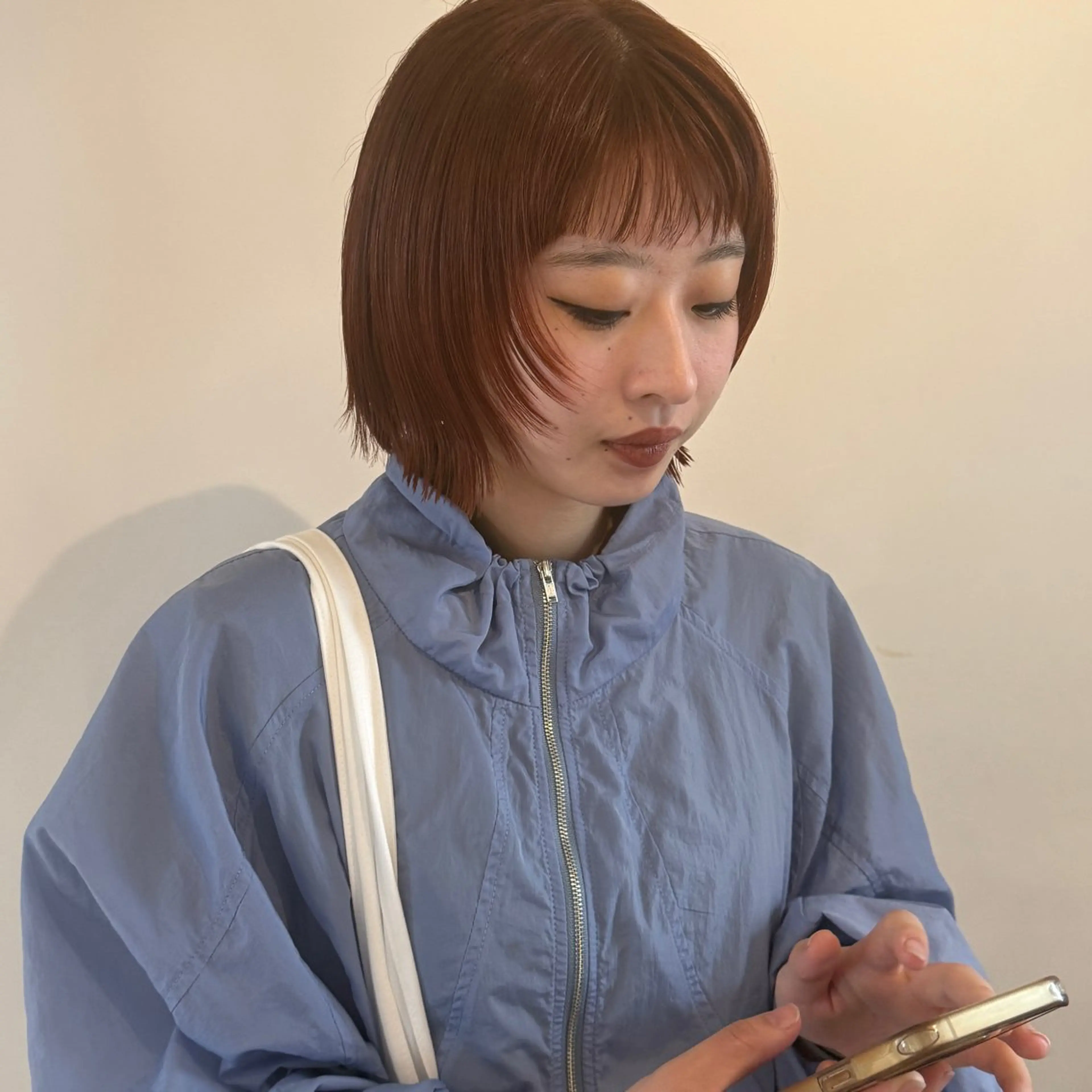 カットbob/short/men's  +カラーの写真