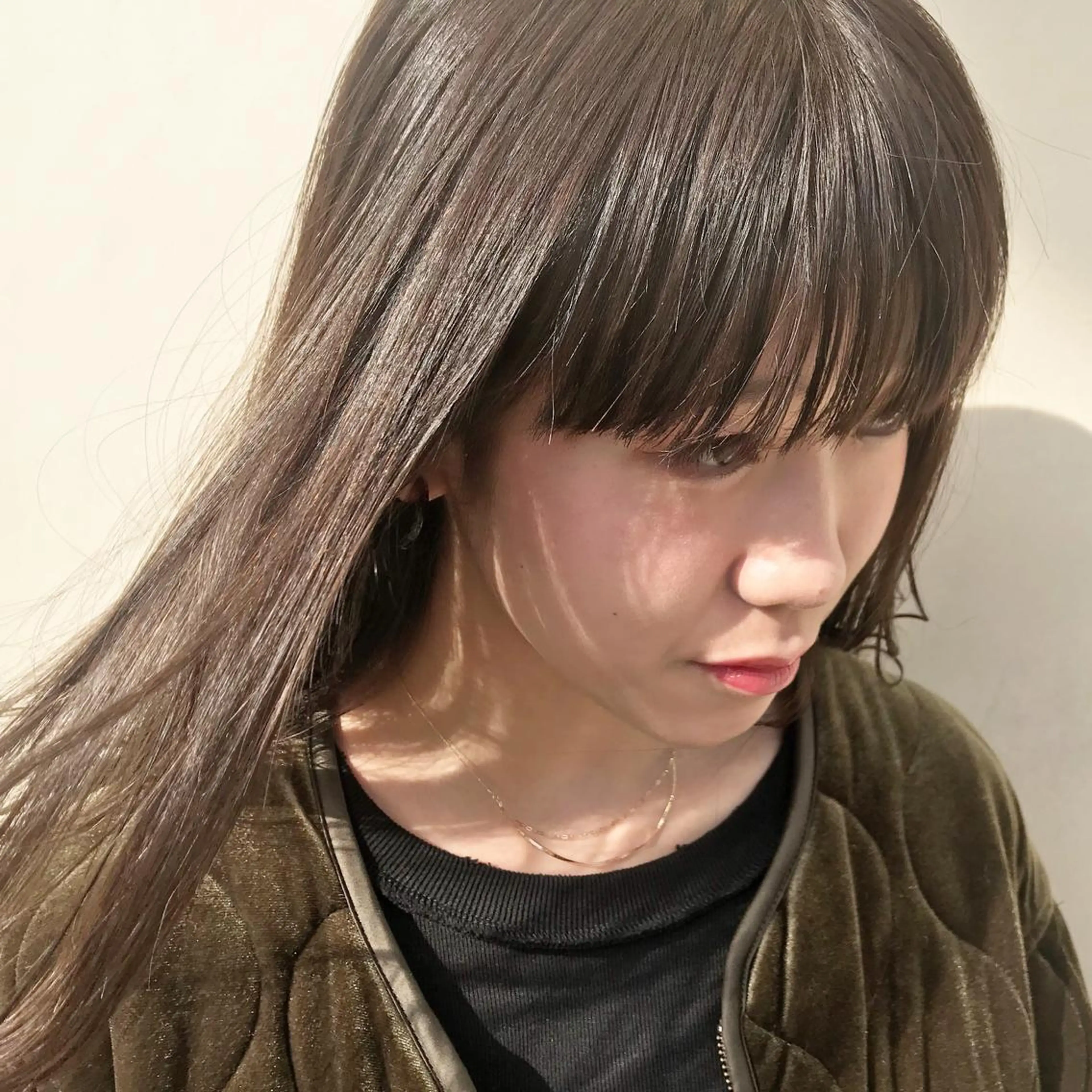 【ナチュラルストレート】🧡前髪ストレート前髪カット1STEPトリートメントの写真