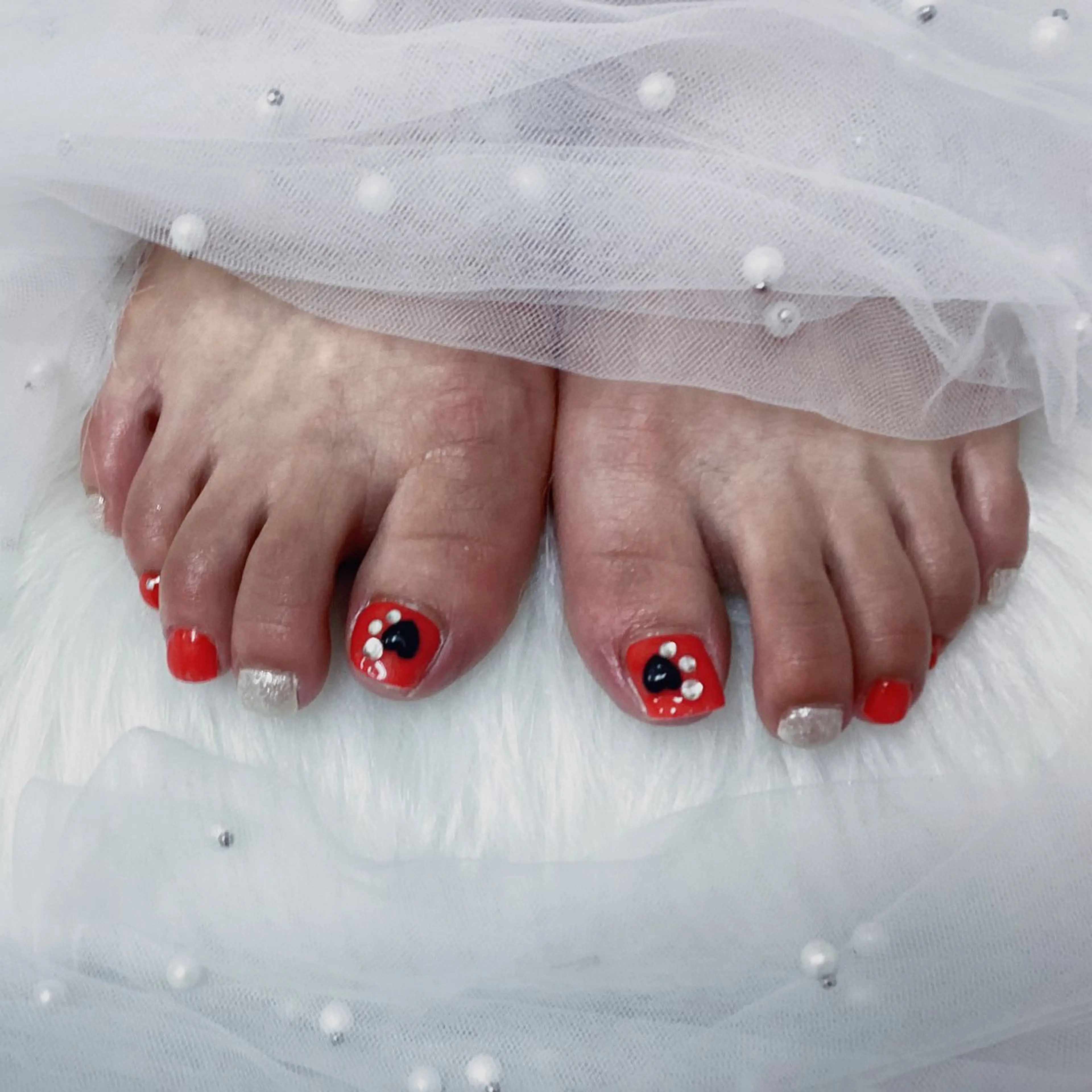 ネイル パーツ全部¥110 サロンミミのネイルデザイン