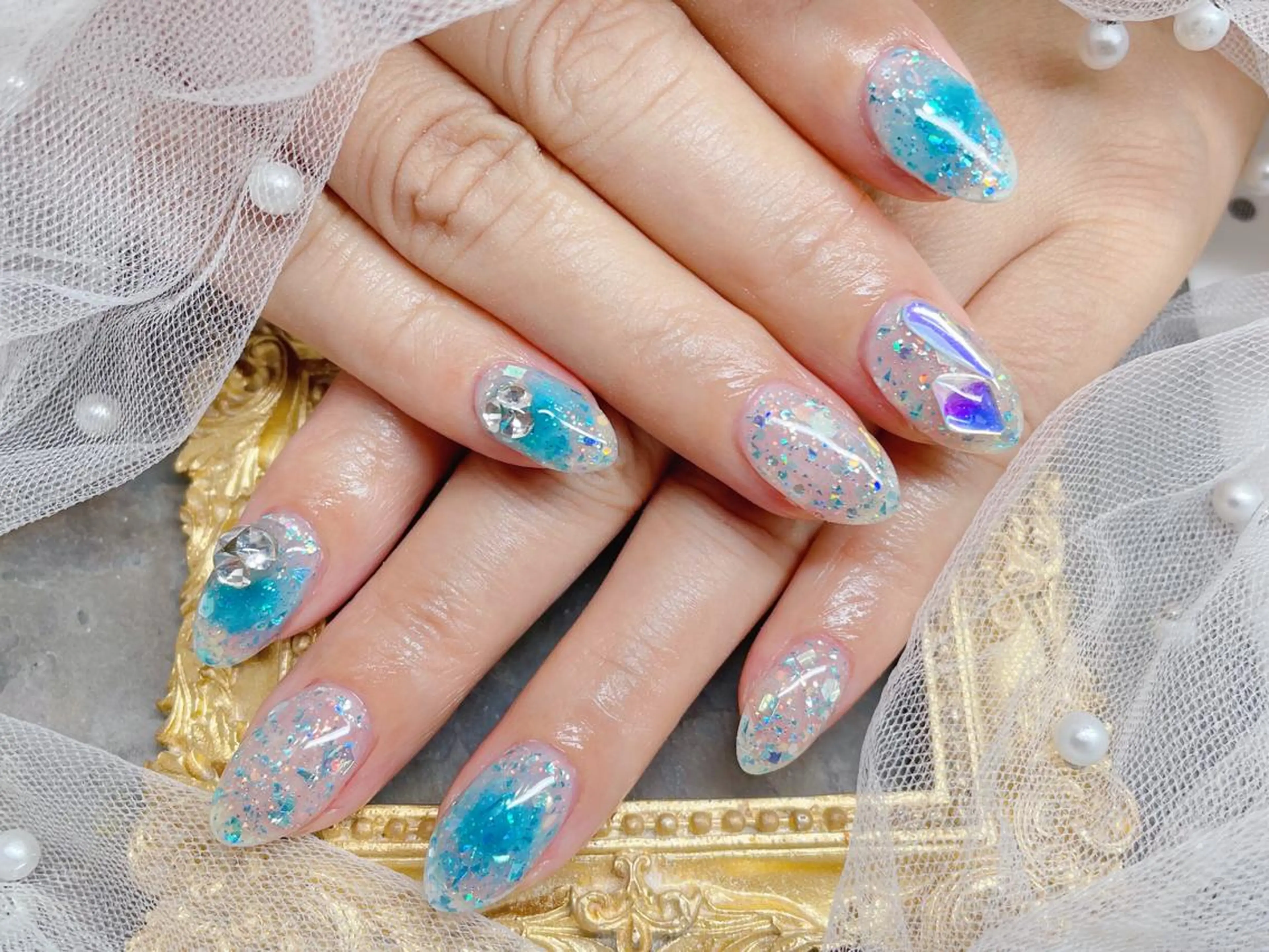 ネイル ハンドネイル マジックミラー所属・マジック ミラーのネイルデザイン