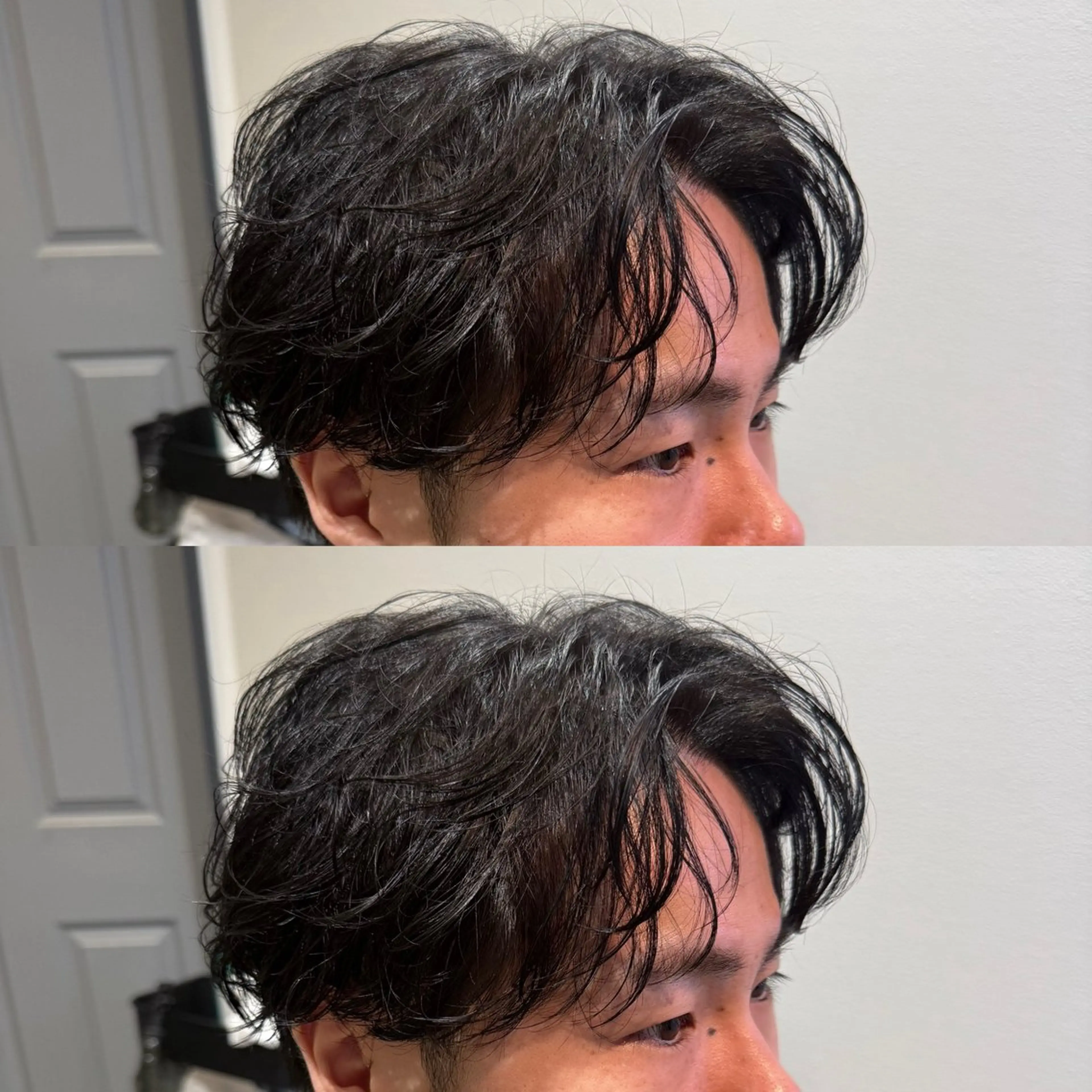 パーマ メンズ カット パーマ 大坪 壱成のヘアスタイル