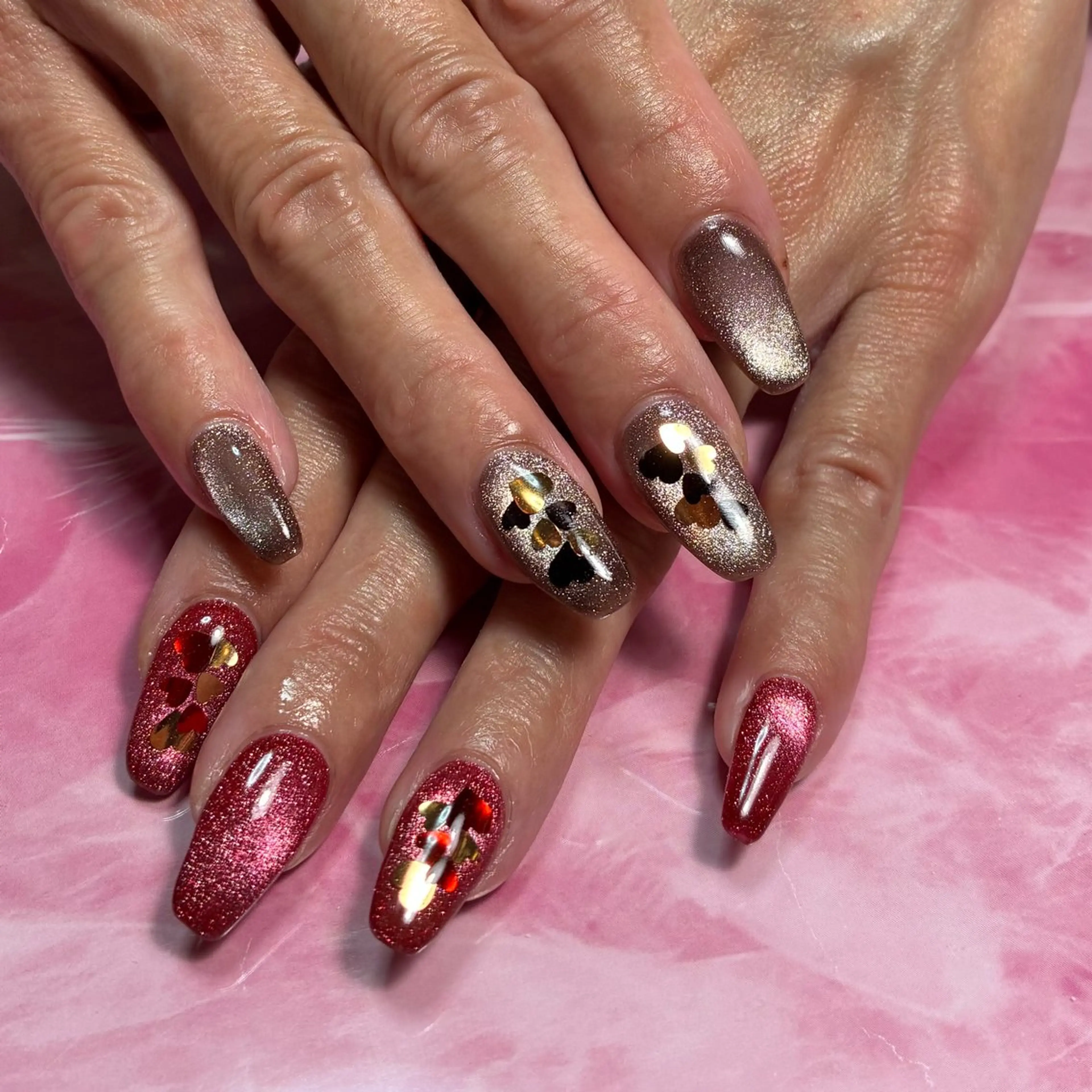 セミロング hs nail salonのネイルデザイン