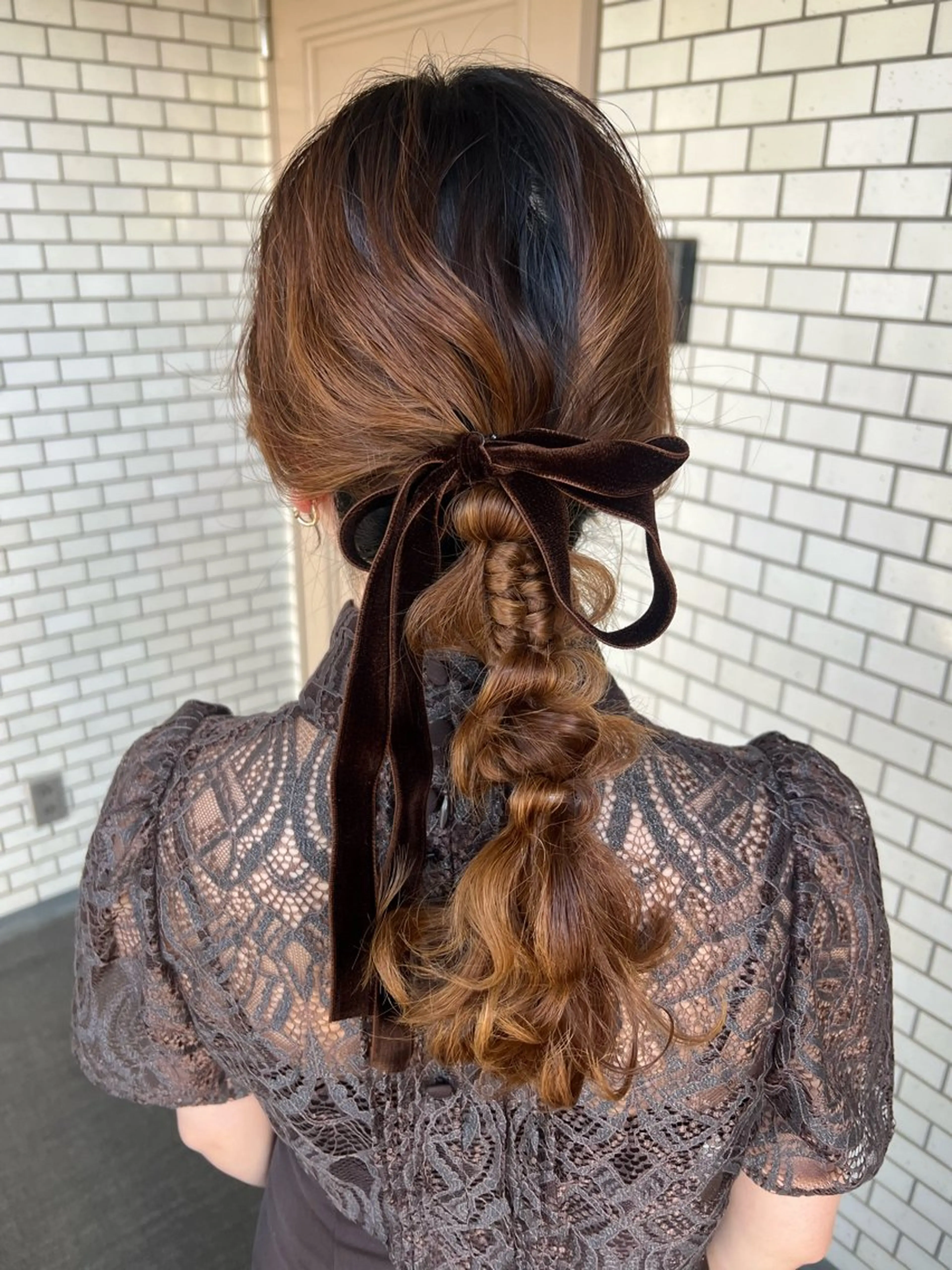 ヘアアレンジ ヘアセット 大人可愛いヘアメイク 💋🧚♀️しずかのヘアスタイル