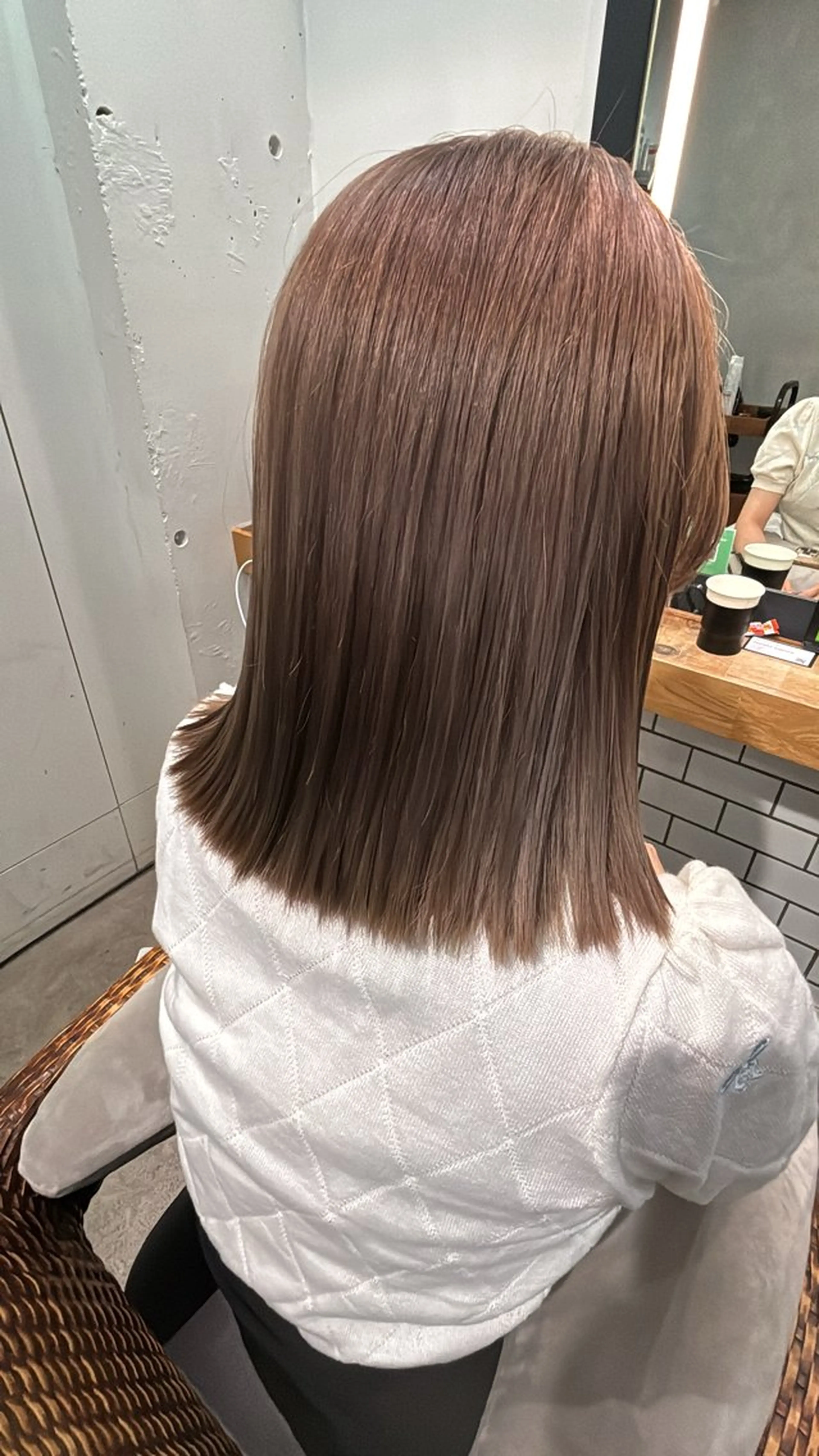 カラー ヘアカラー トリートメント [似合う小顔カット] 🪽MUNi恵比寿のヘアスタイル