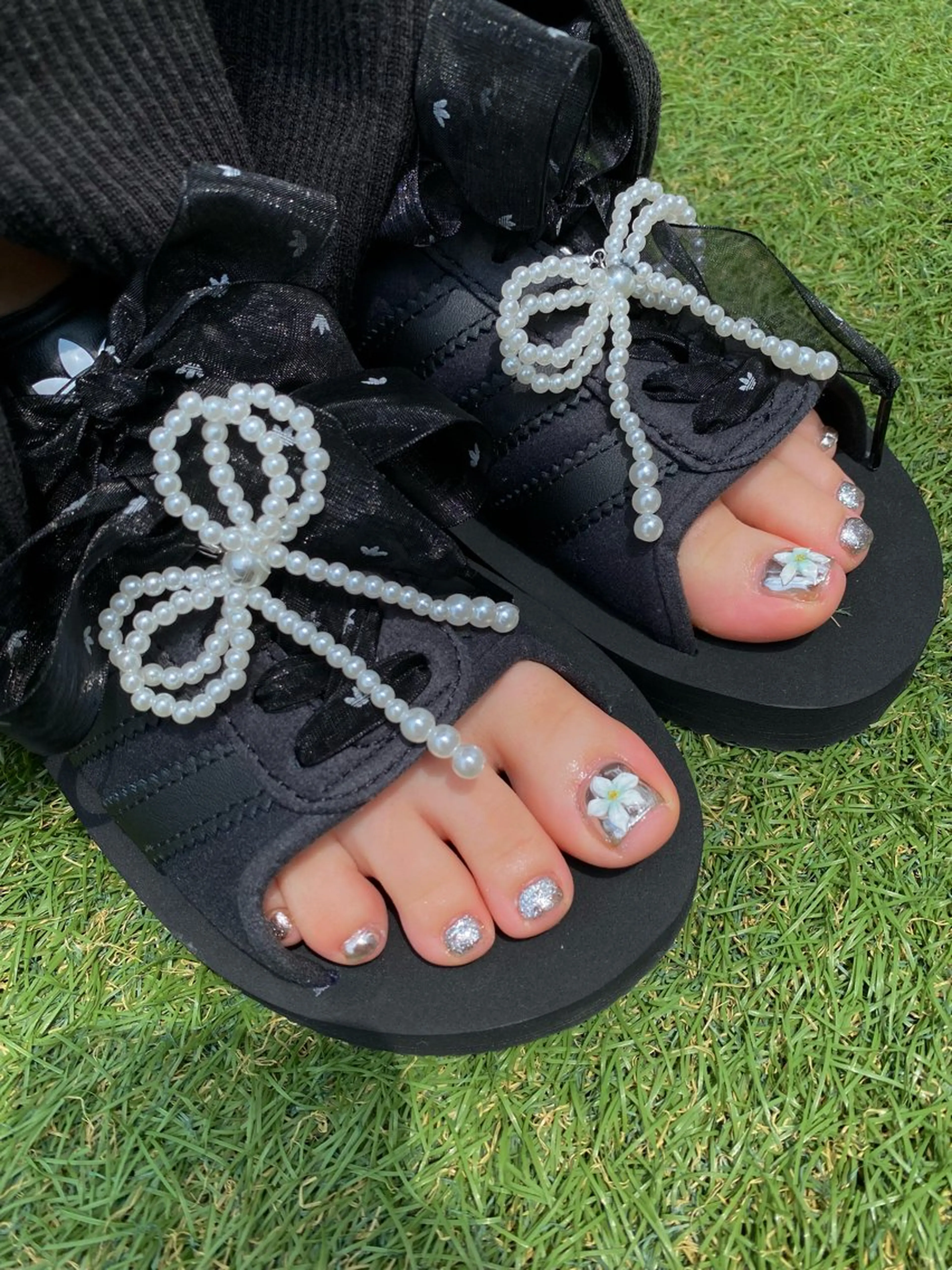 ネイル ジェルネイル フットネイル デコパーツが得意♪ ネイル/眉毛/エステの眉毛・アイブロウイメージ