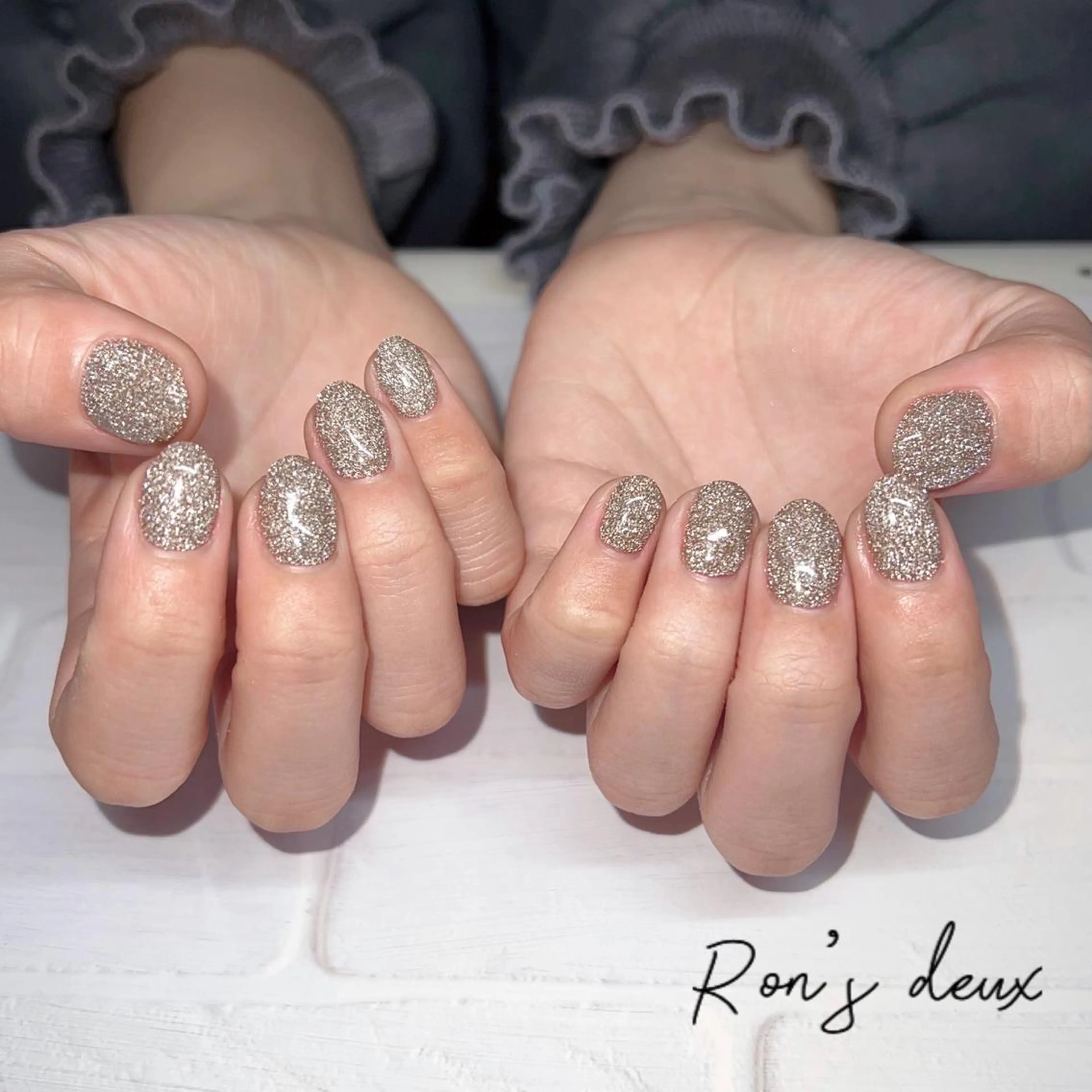 ネイル フラッシュネイル Ron's nail 笹岡のネイルデザイン