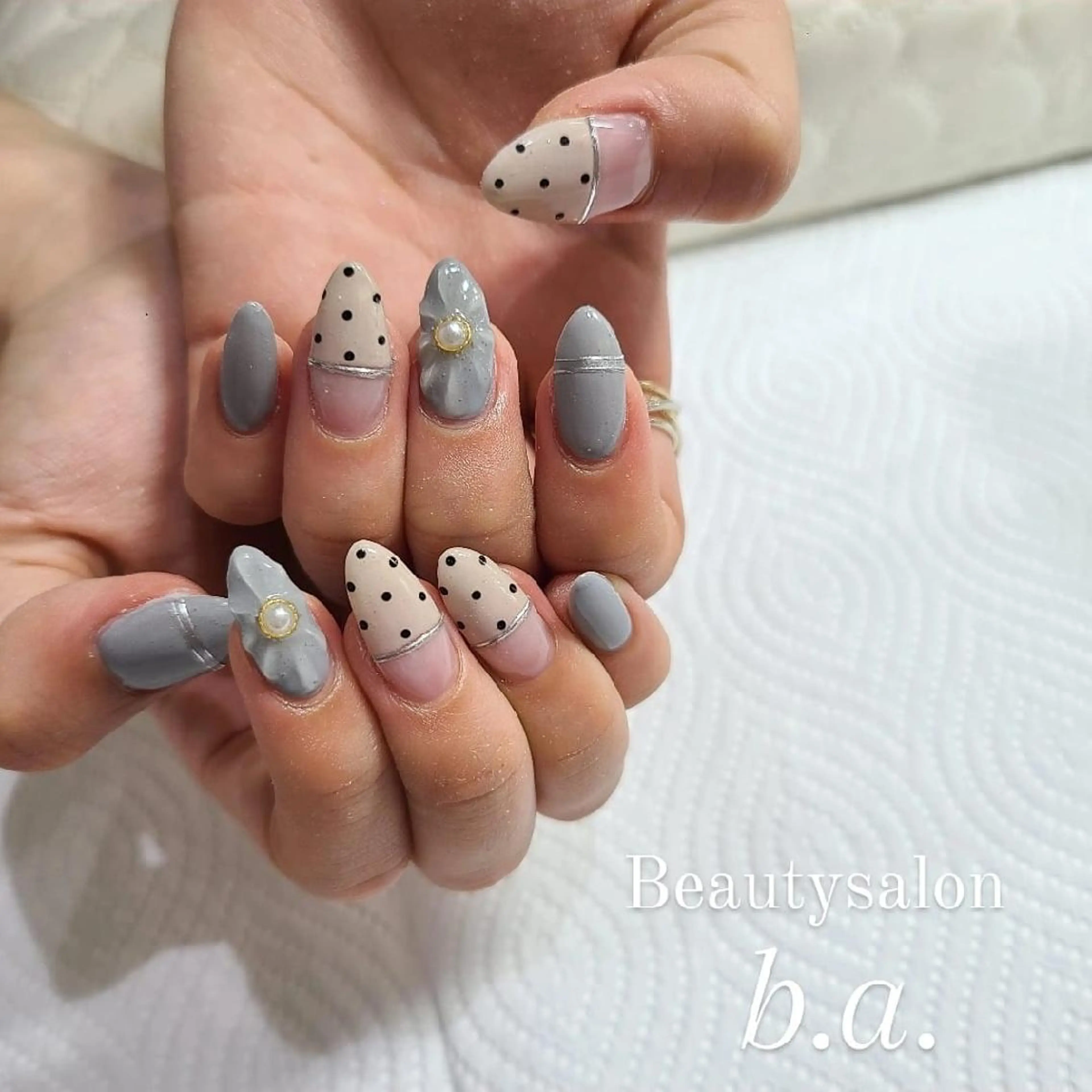 ネイル ハンドネイル Nail salon b.a.所属・nailsalon b.a.のネイルデザイン