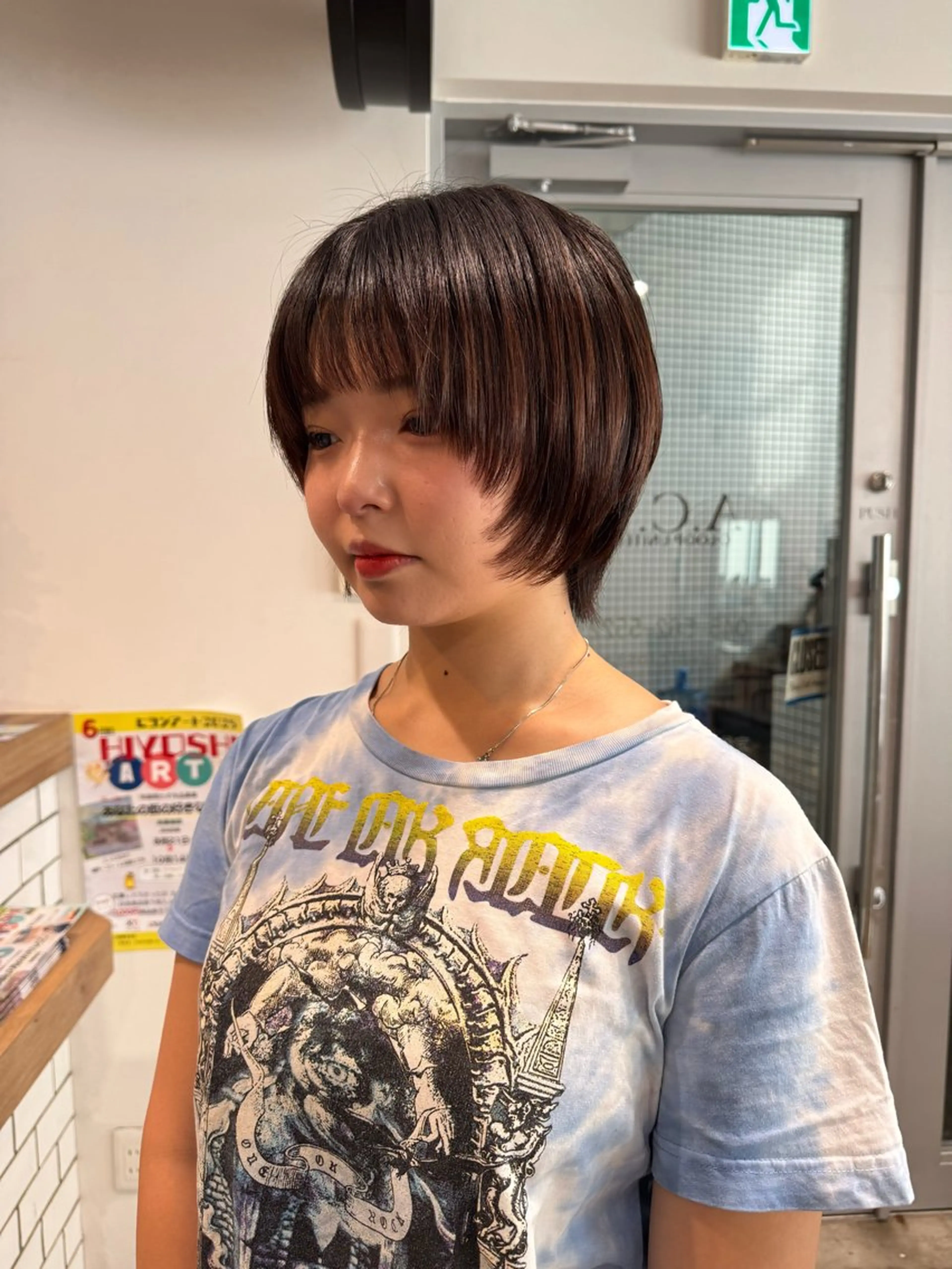 ショート ショートヘア ウルフカット レイヤー/髪質改善 渡邉【日吉美容室】のヘアスタイル