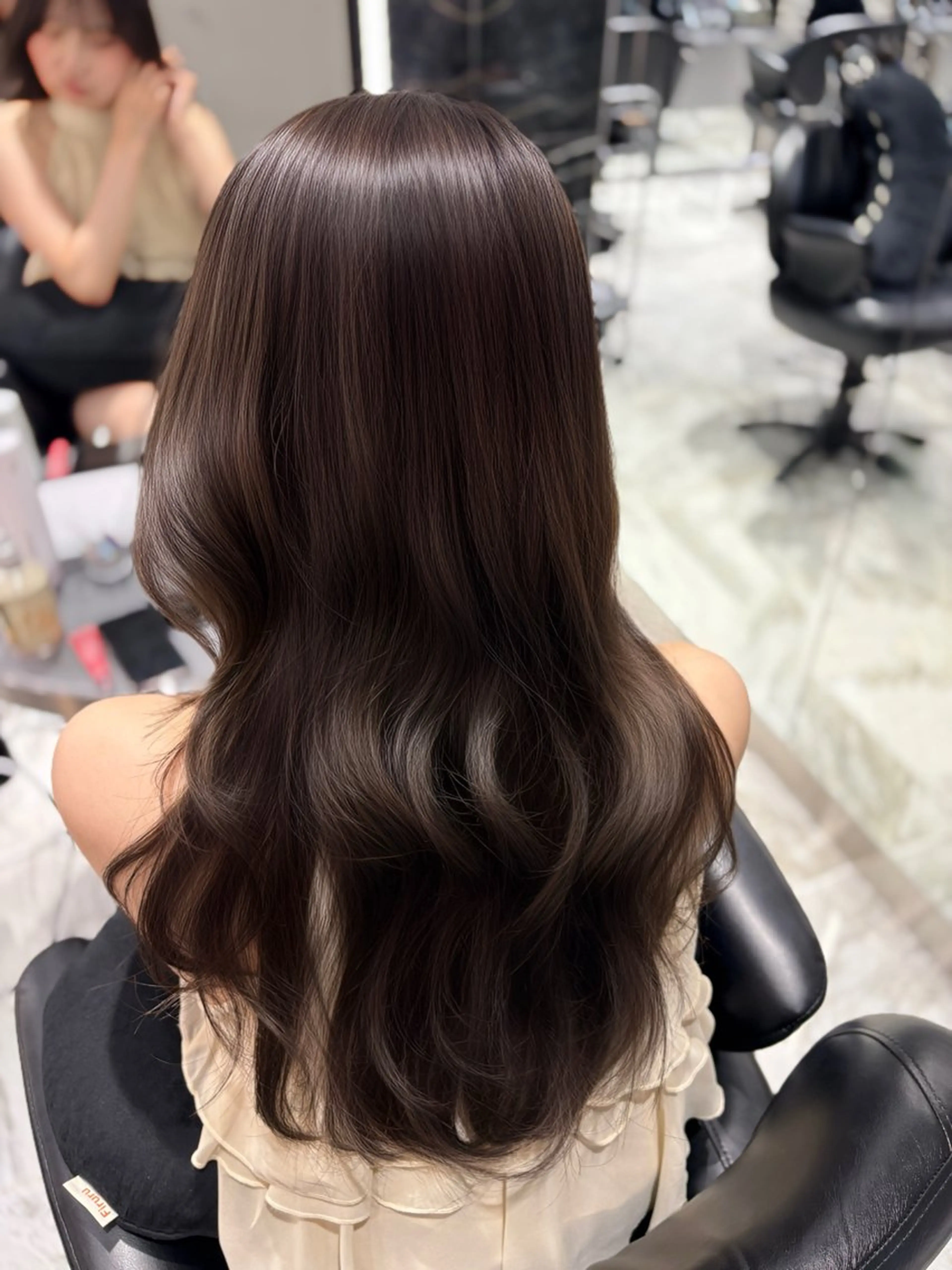 ロング カラー 韓国ヘア🎀艶髪 RISAのヘアスタイル