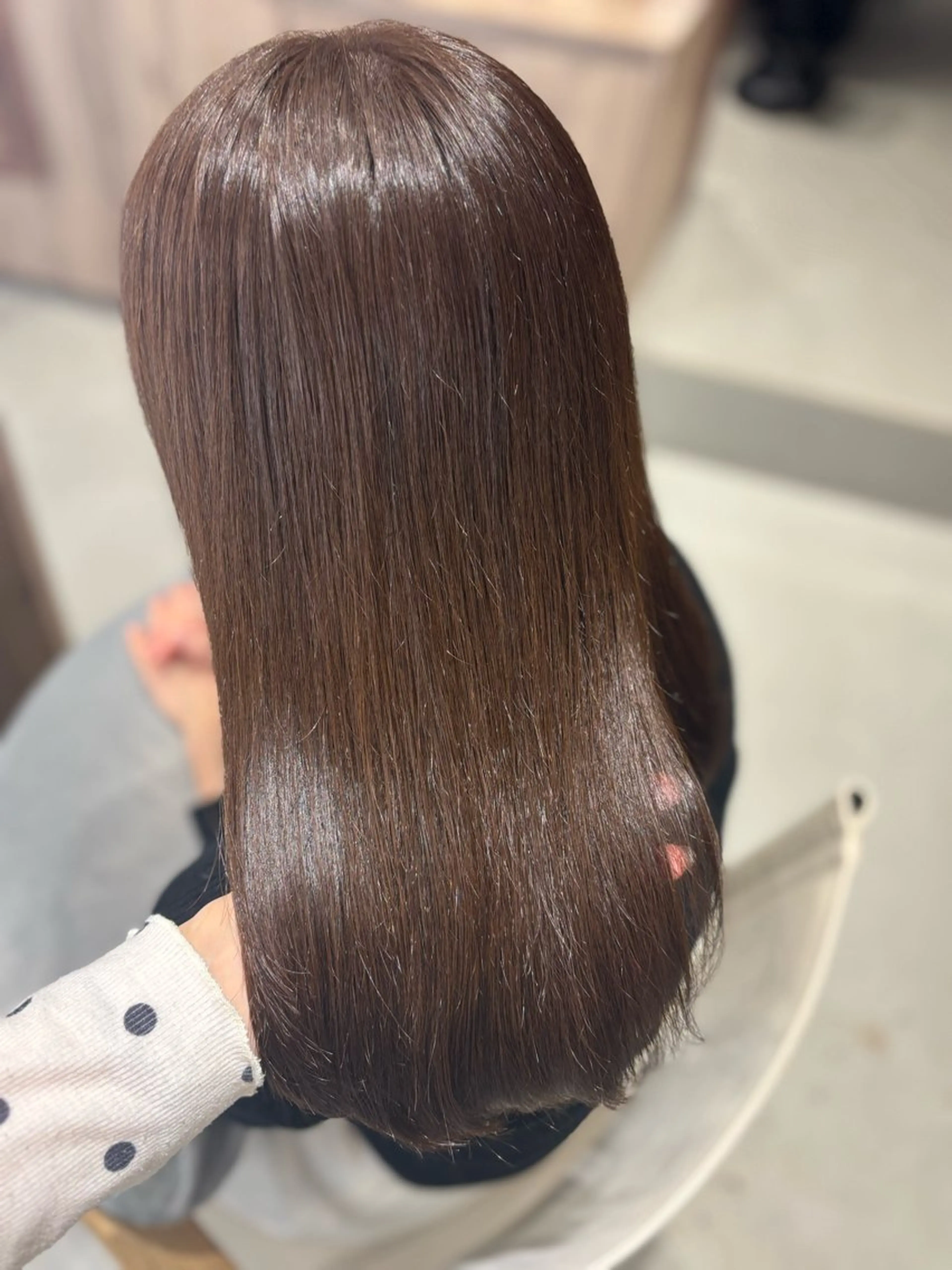 セミロング カラー カット ヘアカラー レイヤーカット/ボブ /nene🍥⋆*のヘアスタイル