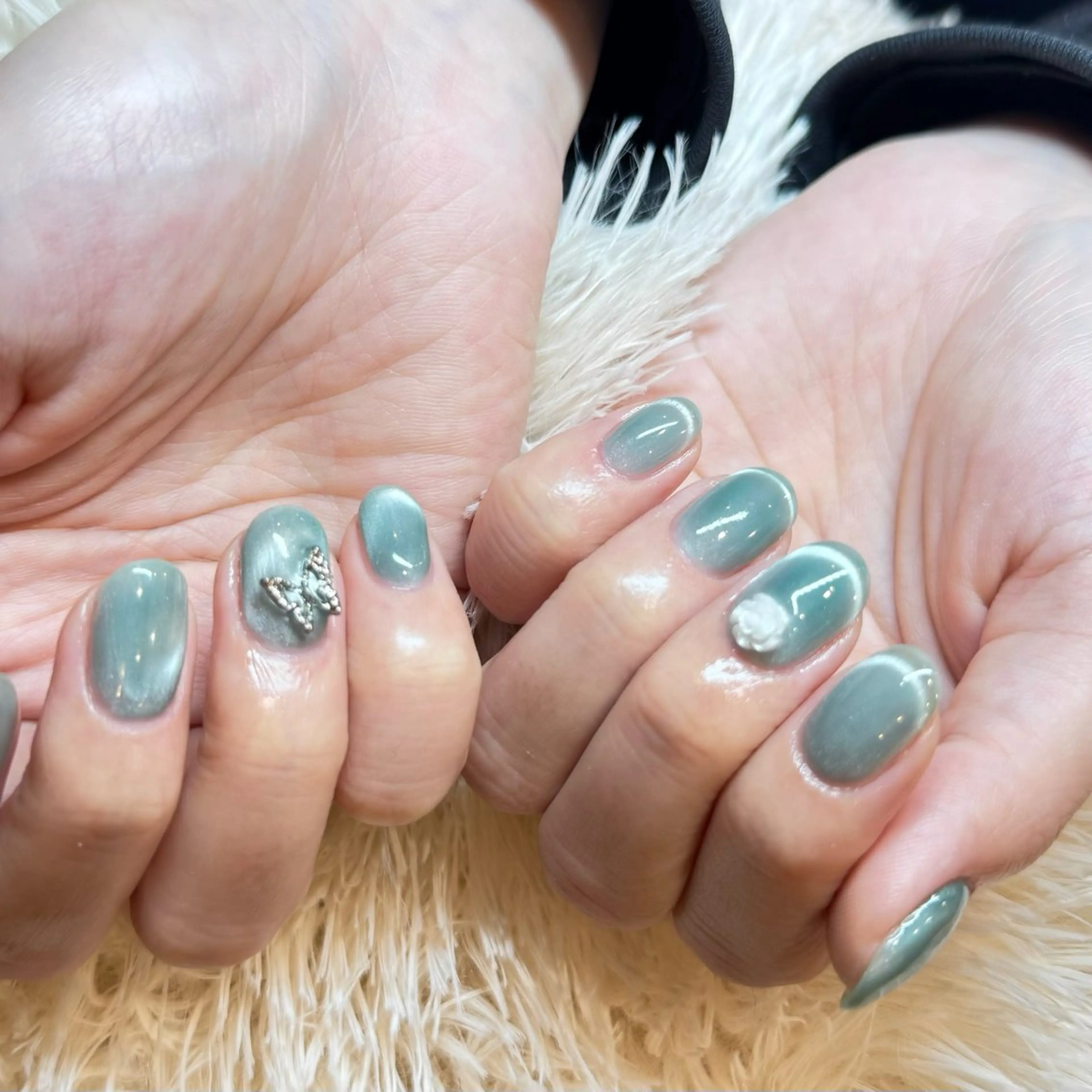 ネイル マグネットネイル CITRON🍊 MISAのネイルデザイン