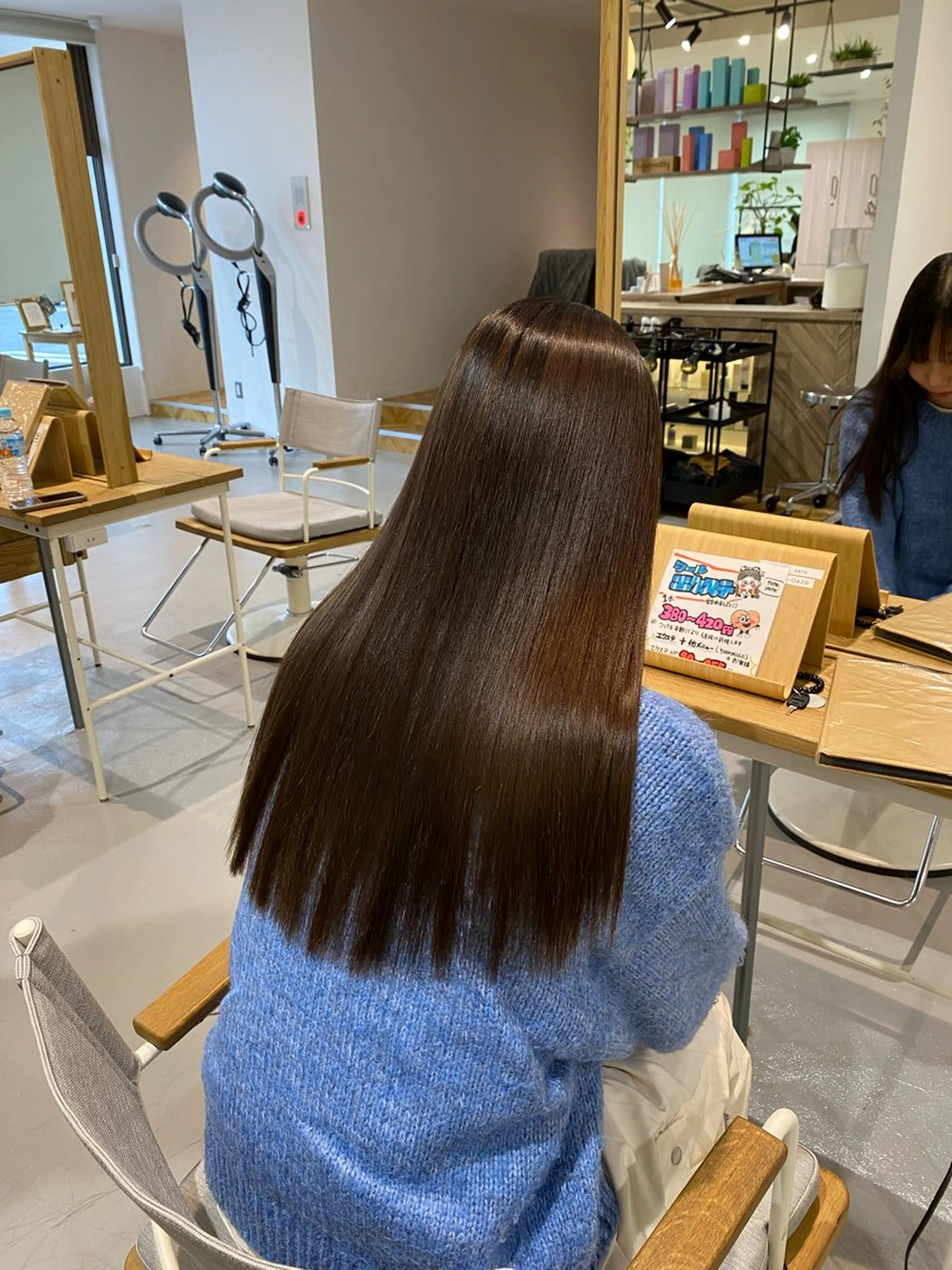 [既存のお客様に感謝を込めて20%オフ＋marbbクーポン]カット+酸性ストレートリタッチの写真