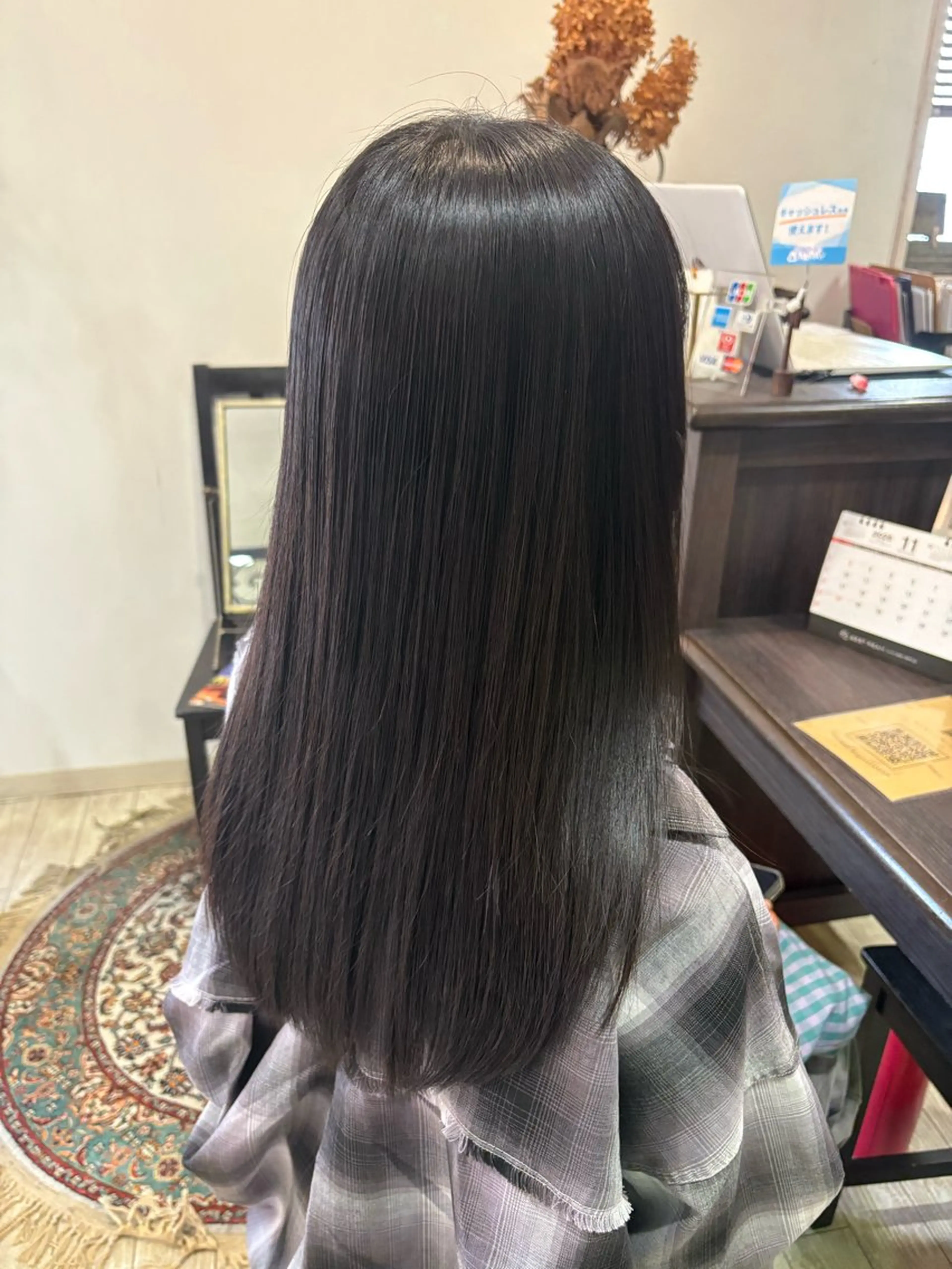 ロング ヘアカラー トリートメント お悩み改善カット 太田皓大のヘアスタイル