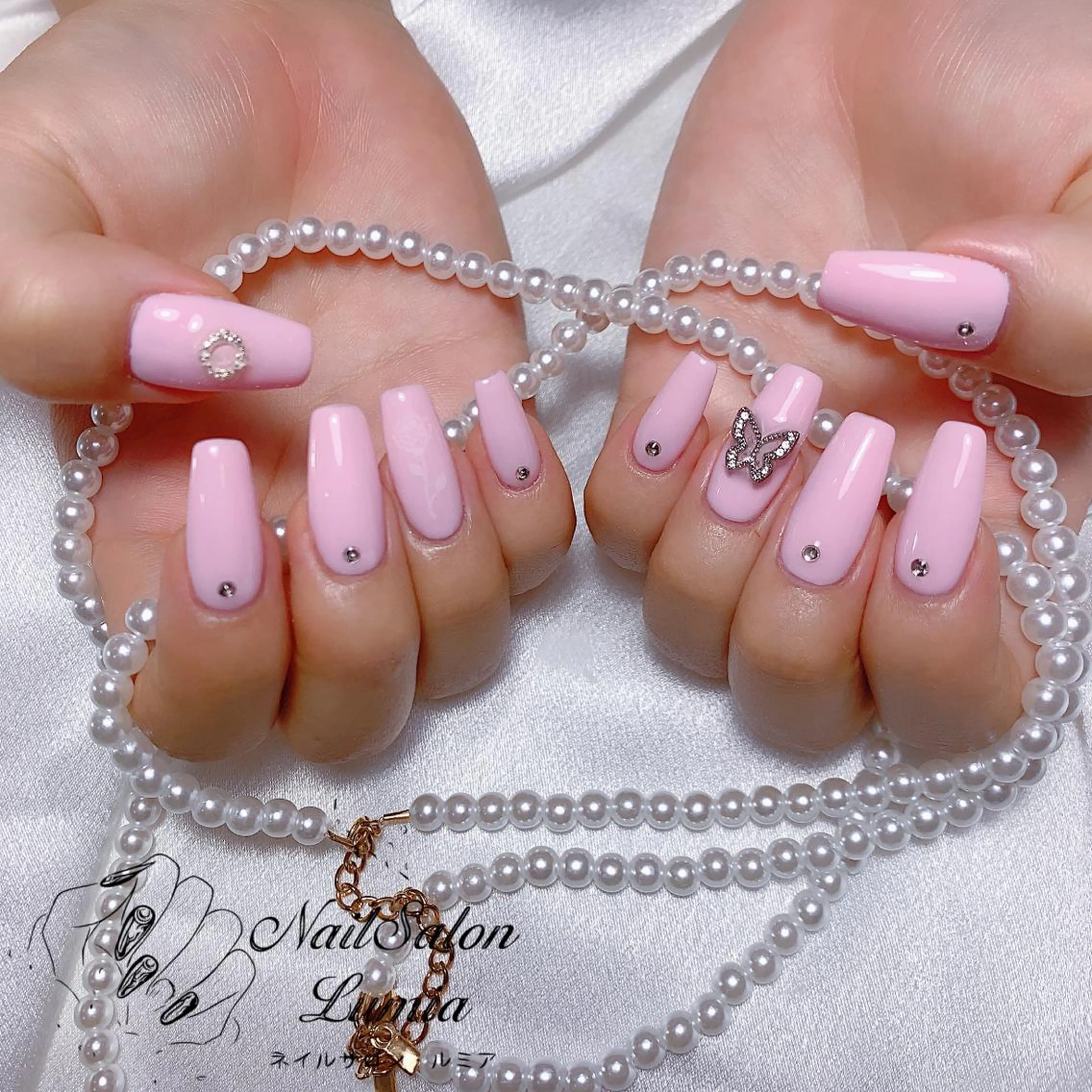 ネイル ハンドネイル ネイルサロン ルミア Lumia 店長のネイルデザイン