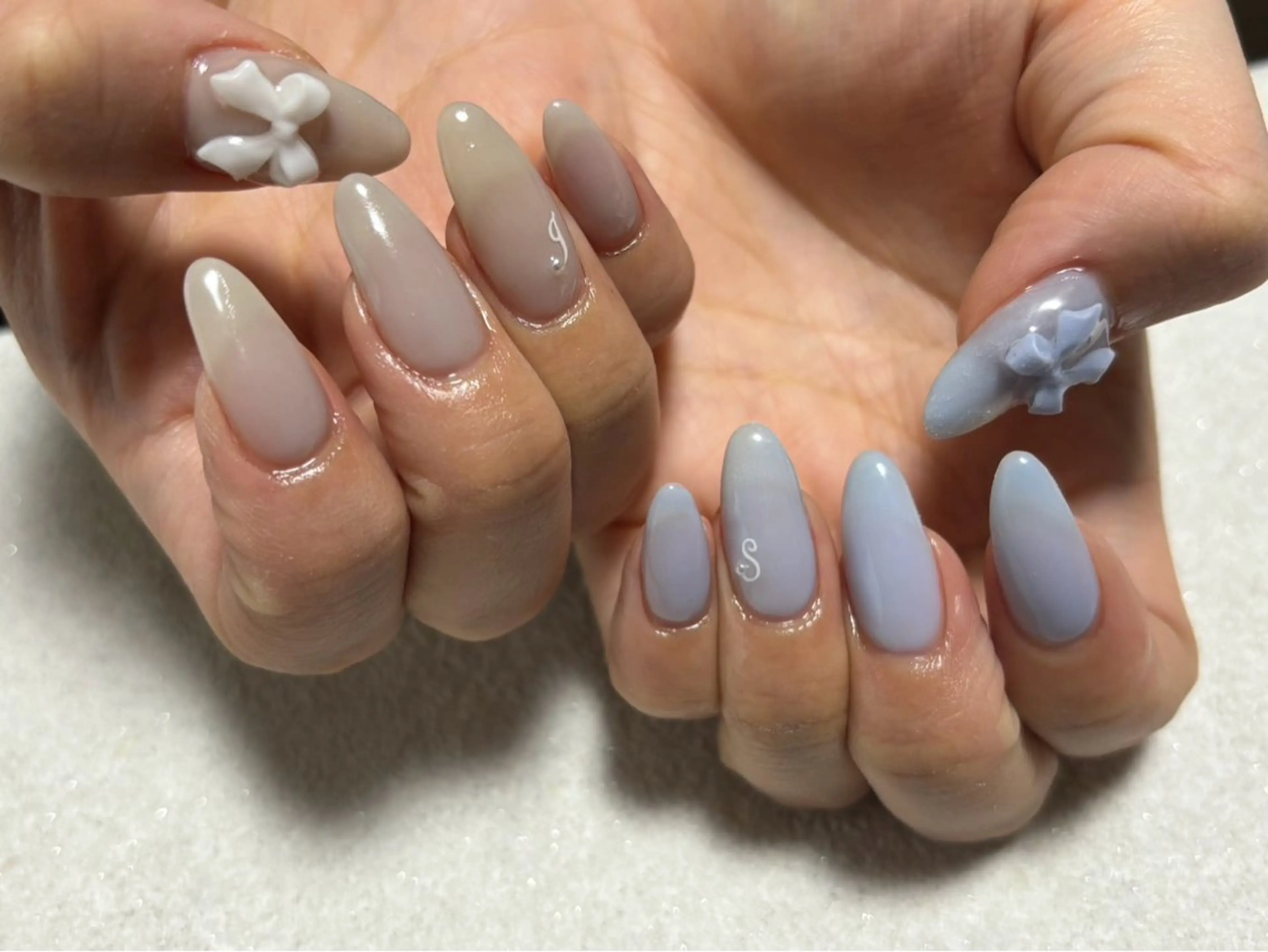 ネイル ジェルネイル メンズネイル ワンカラーネイル パラジェル 春ネイル kikinail 溝の口のネイルデザイン