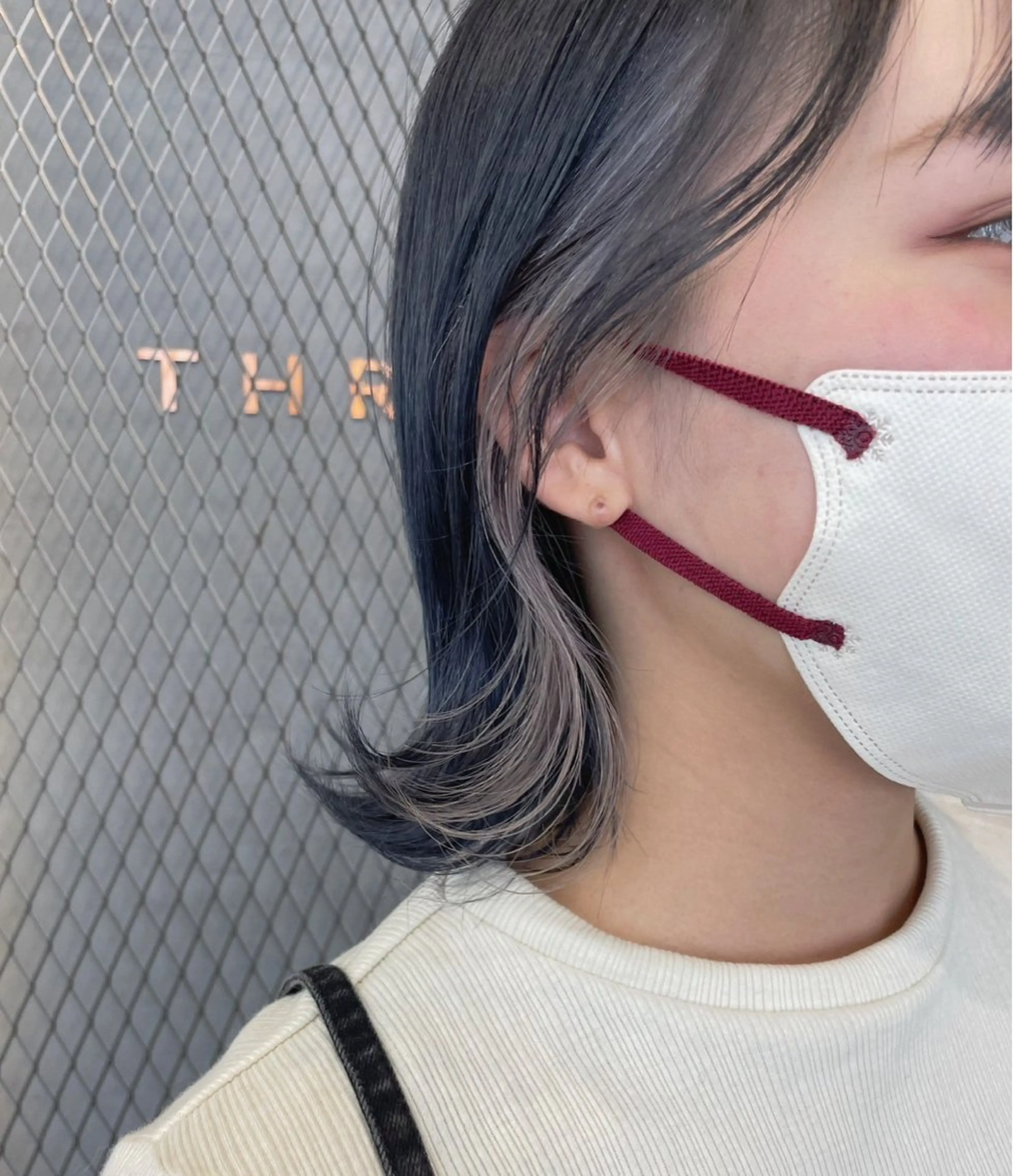 カラー 博多/ ブリーチ/暖色/色味のヘアスタイル