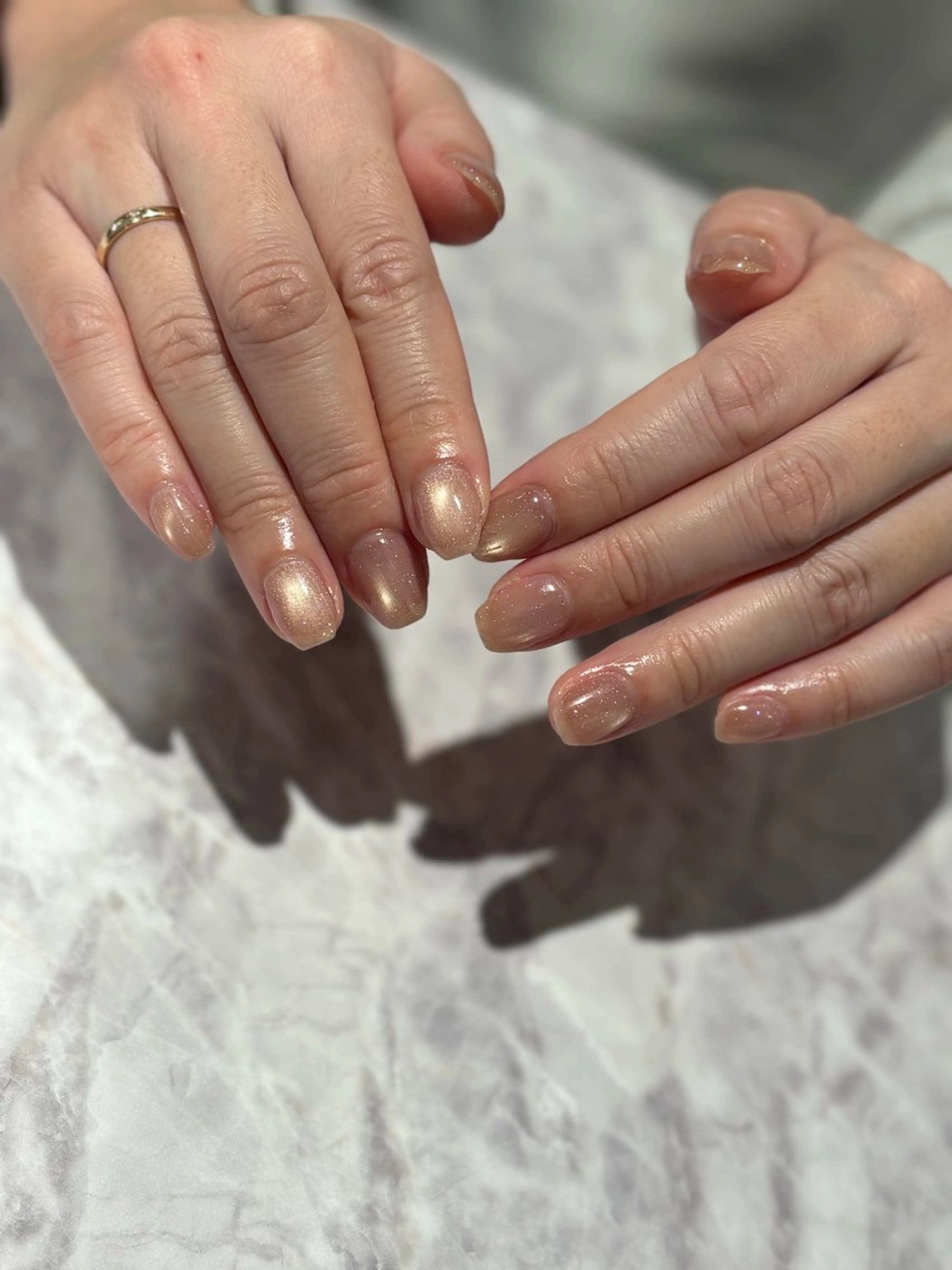 オフケア込み💅✨マグネット、フラッシュネイルの写真