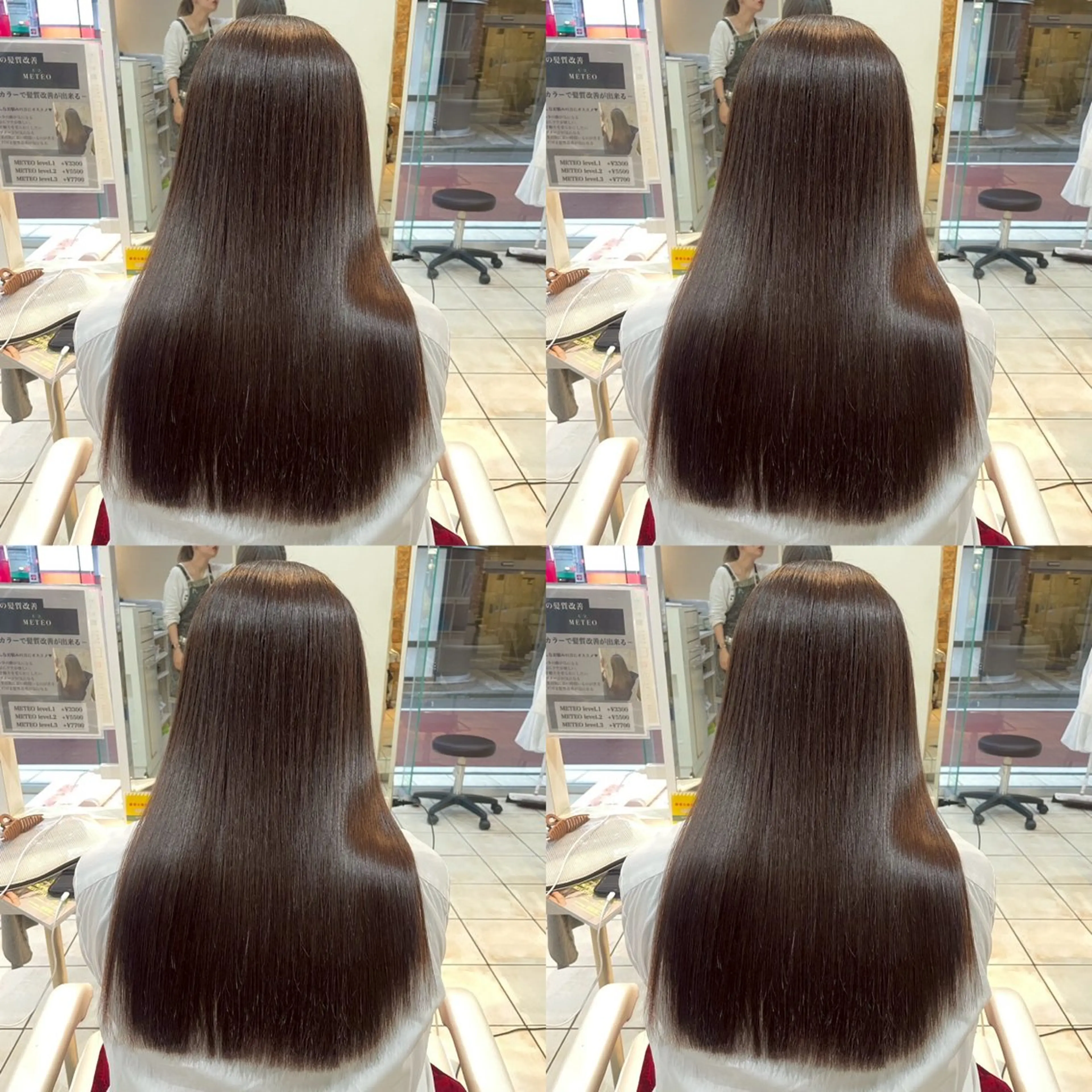 セミロング カラー 髪質改善 🩵ブリーチ/カラー 🩵たかひろのヘアスタイル