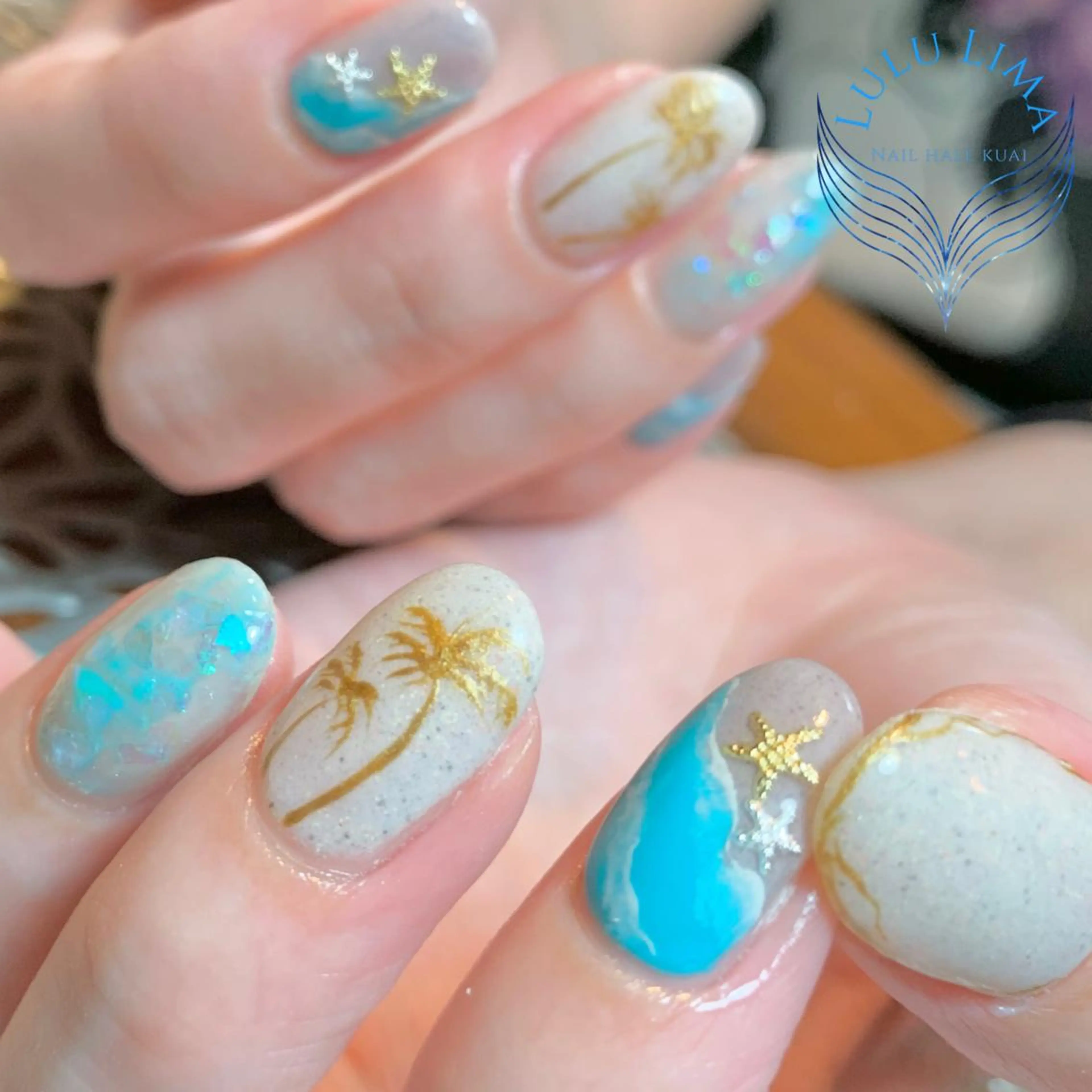 ネイル アートネイル ハンドネイル ハンドケア LULU LIMAのネイルデザイン