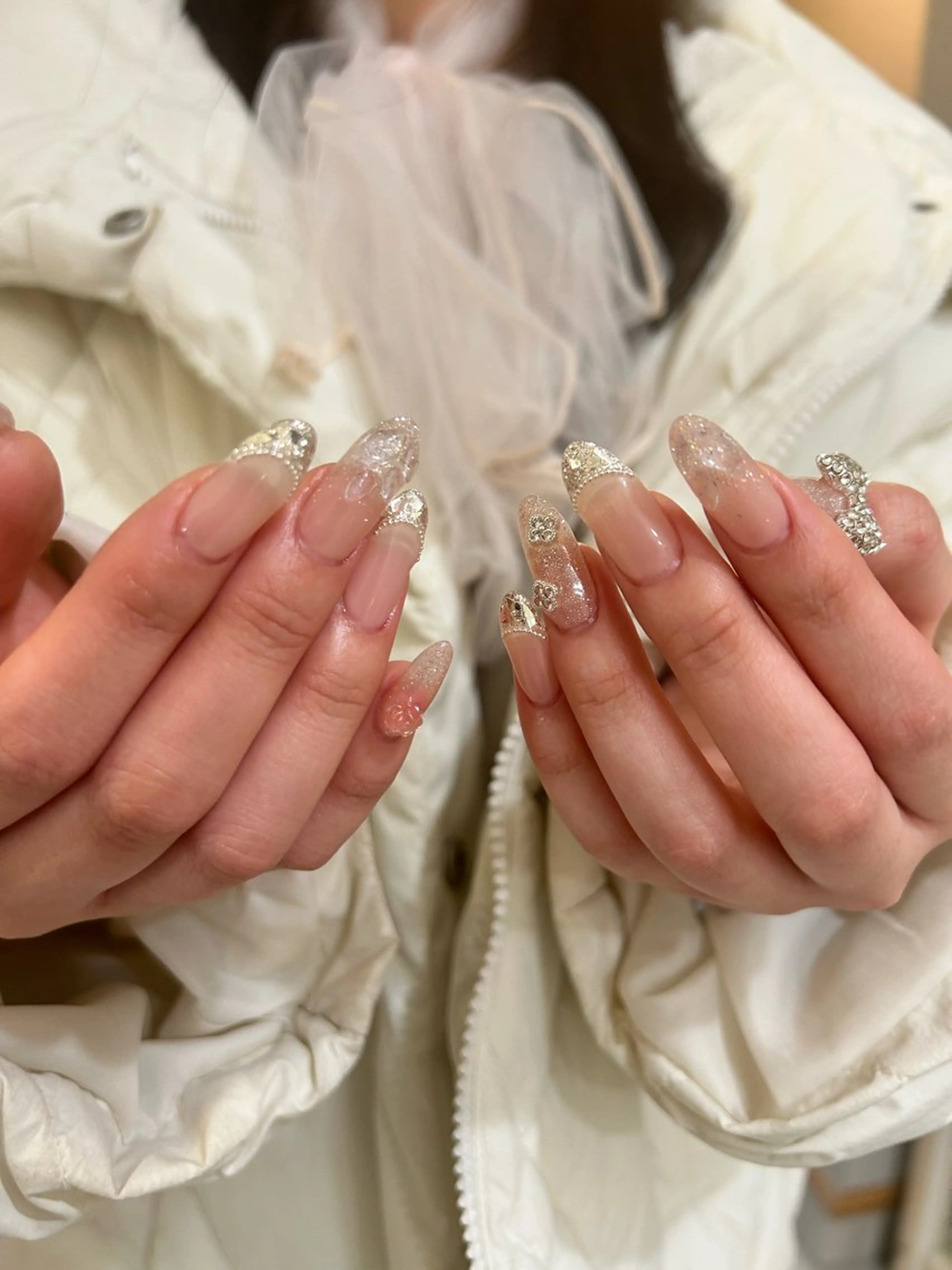 長さ出し10本✨フリーデザイン💅の写真
