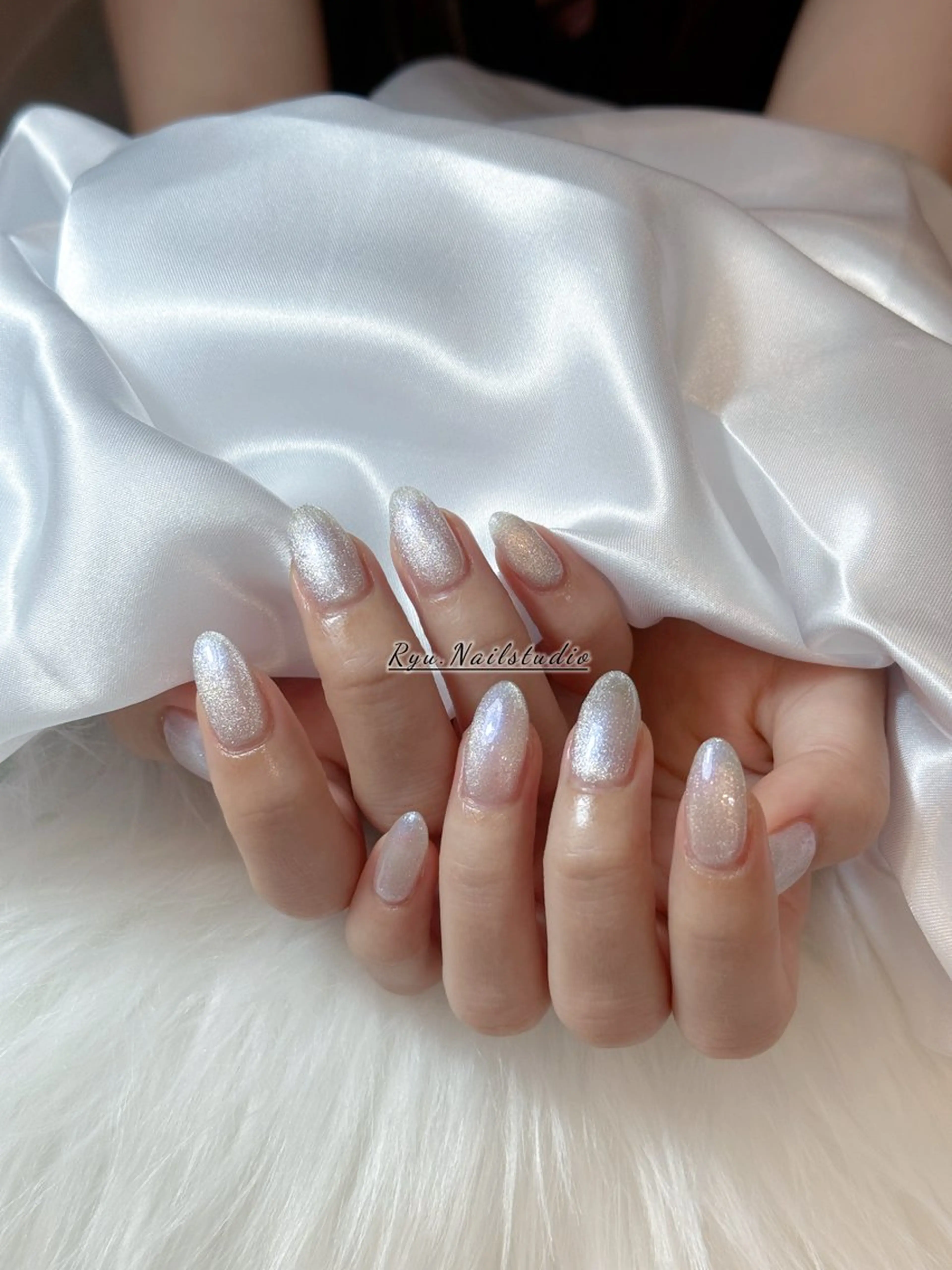 ネイル アートネイル ジェルネイル ニュアンスネイル シンプルネイル ネイルチップ Ryu Nail Studio所属・Ryu Nail 新大久保のネイルデザイン