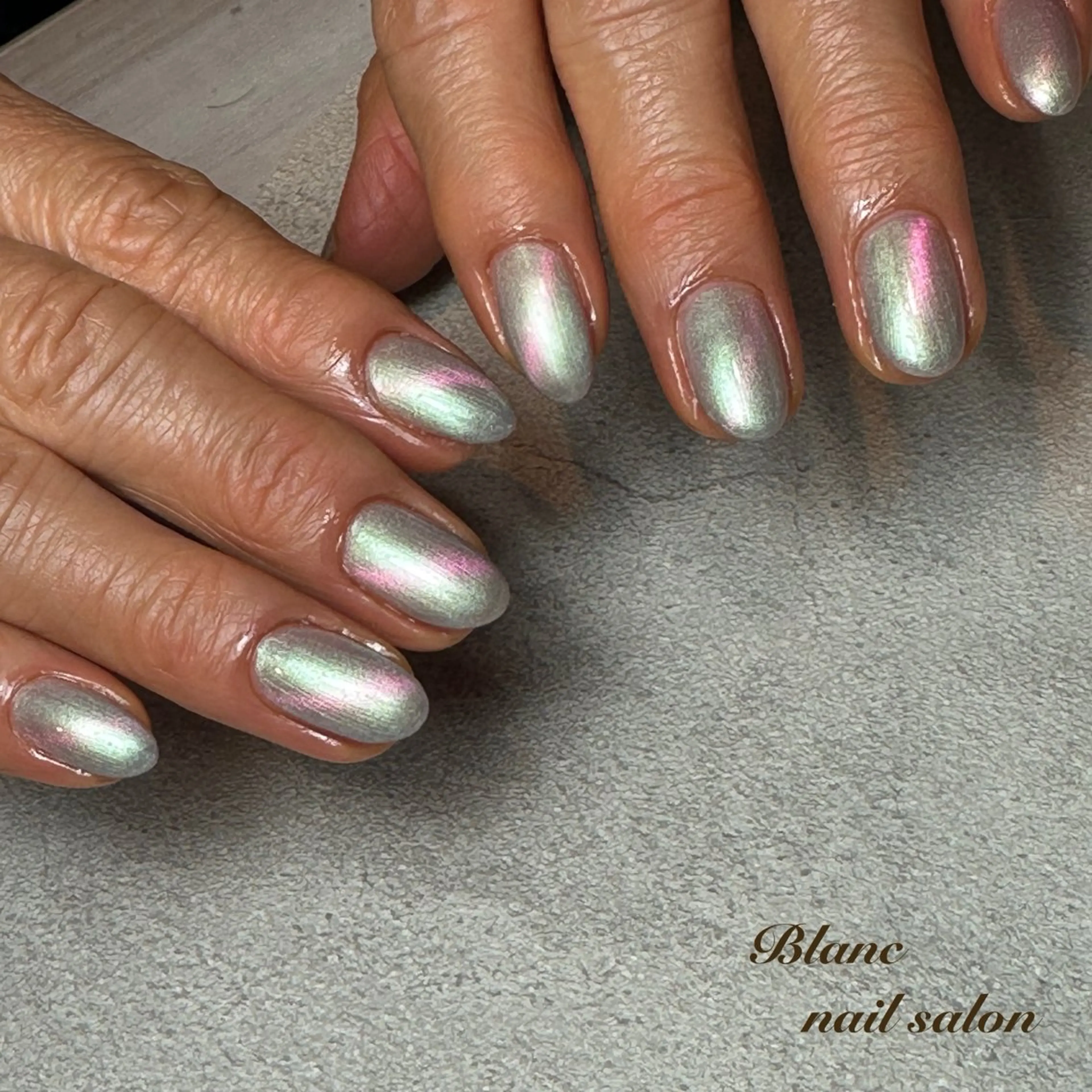 ネイル マグネットネイル Blanc ブランのネイルデザイン