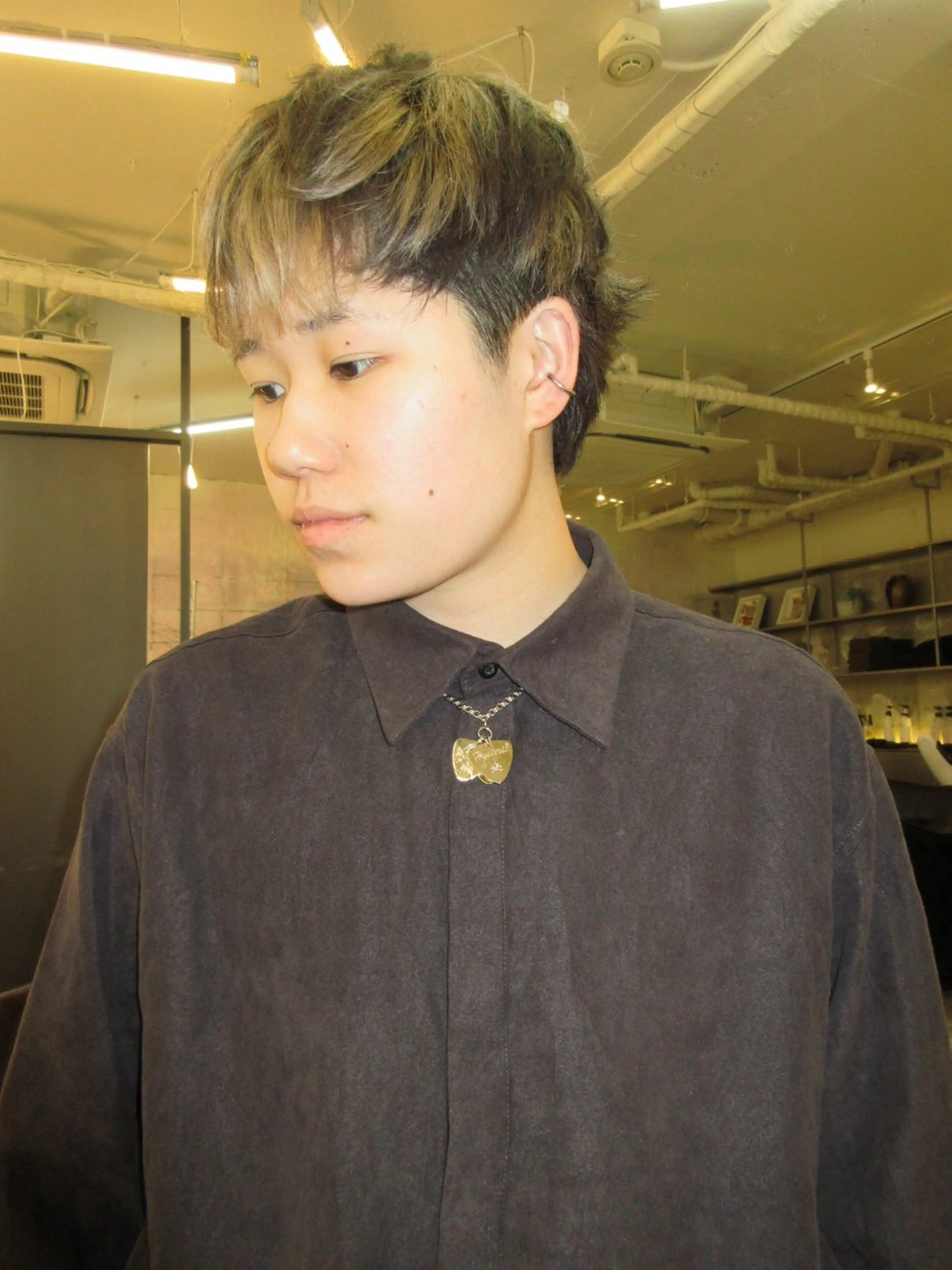 カラー メンズ Yaya ヤヤ / HACO+のヘアスタイル