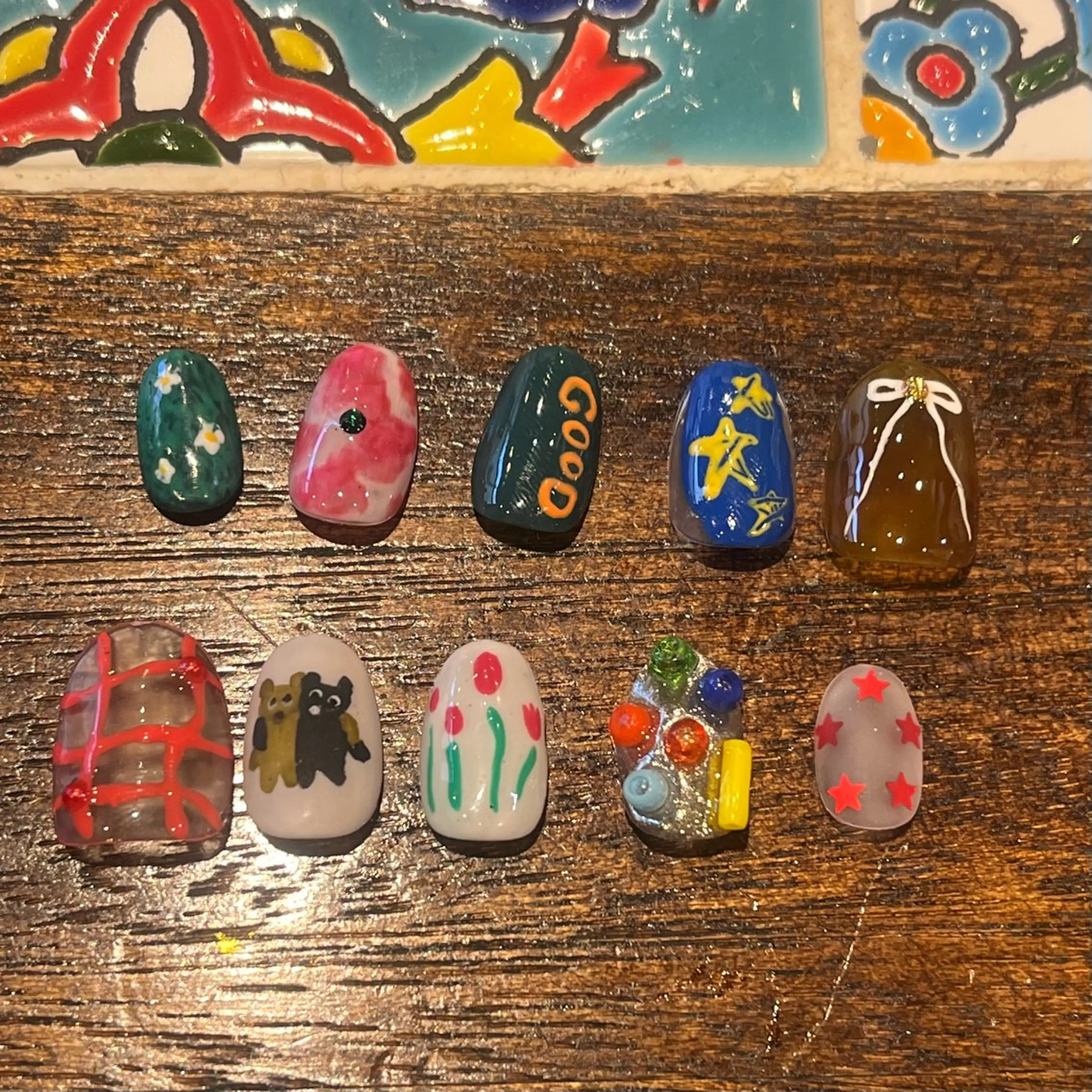 ネイル nail salon supe_所属・supe_ シイナのネイルデザイン