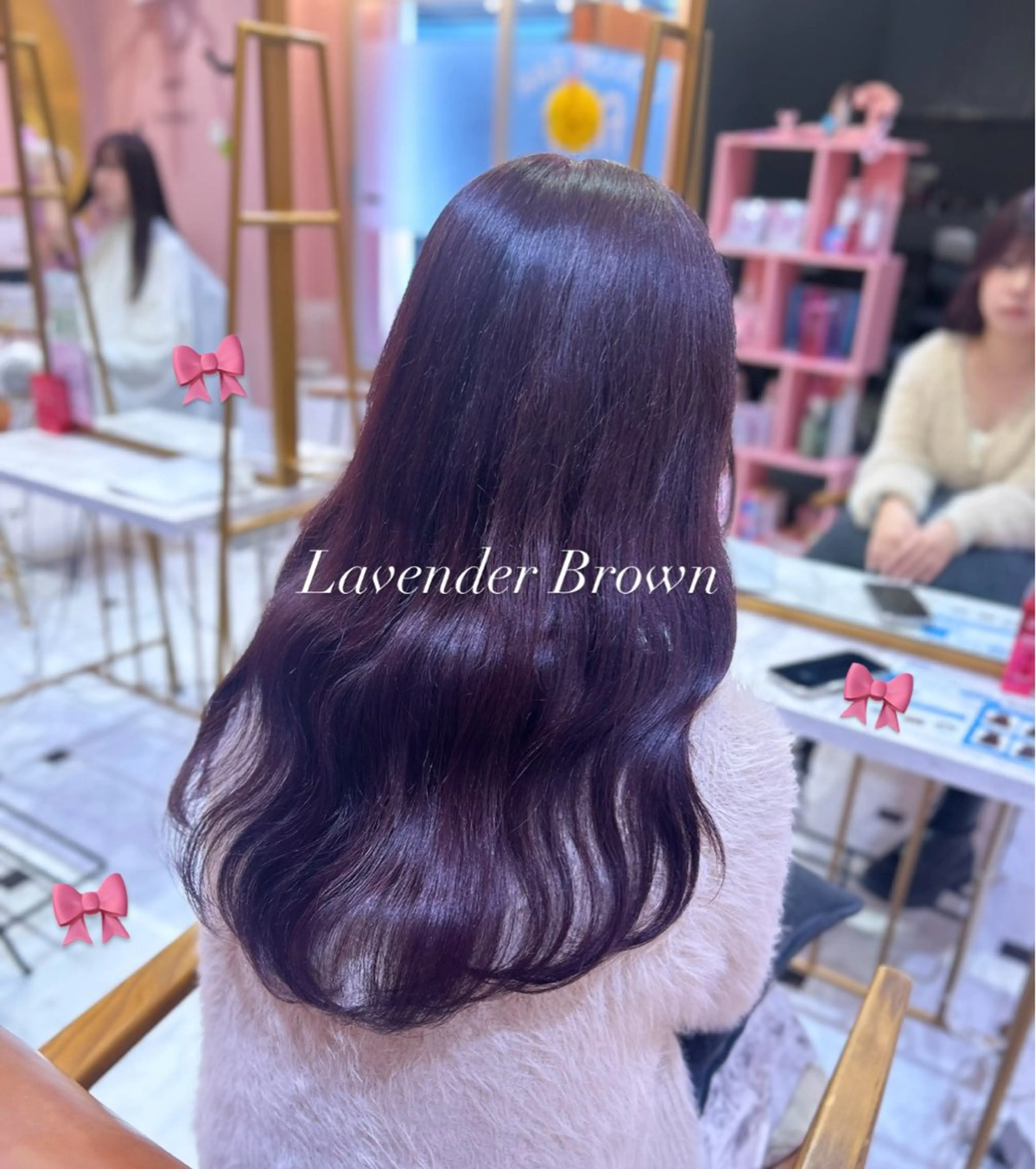 透明感ラベンダーカラー🪻🫧𓂃𓈒𓏸ブランドカラー＋色持ちup❕ymmeトリートメント付き🎀の写真