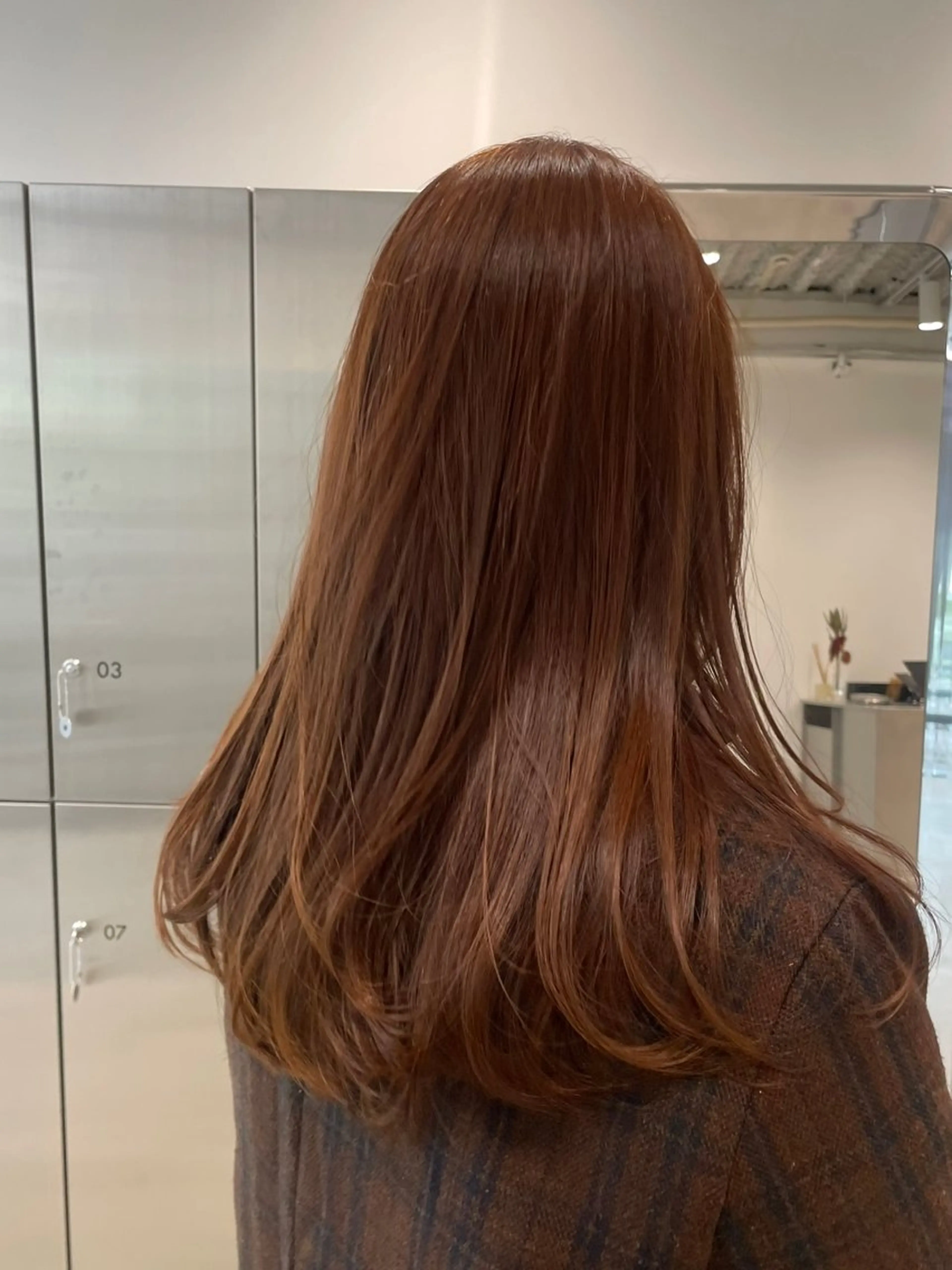 ロング カラー ベージュカラー ヘアカラー トリートメント 福岡美容室/ボブ /レイヤー/メンズのヘアスタイル